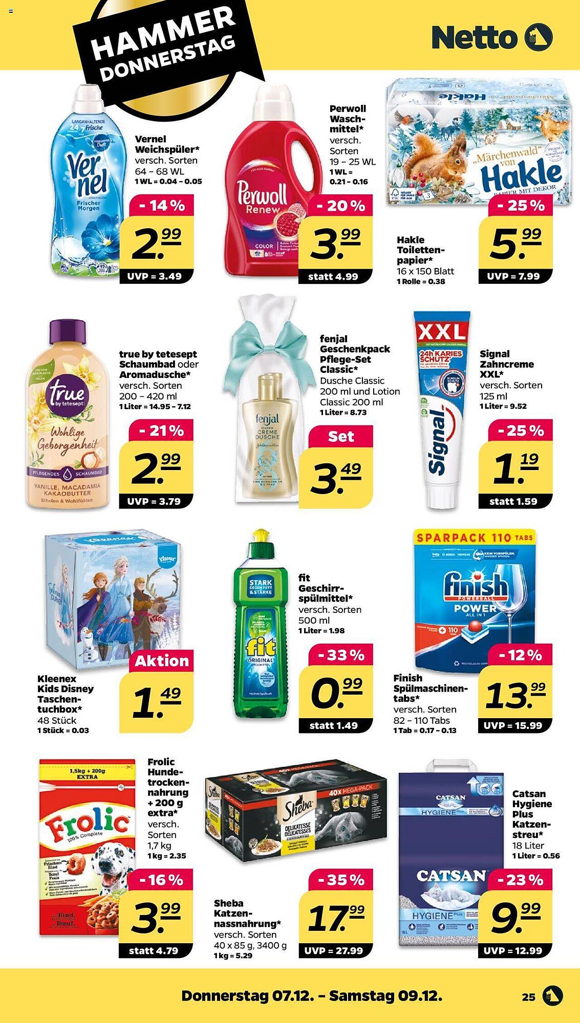 Netto Prospekt 4 – 9 Dezember 2023 Seite 25