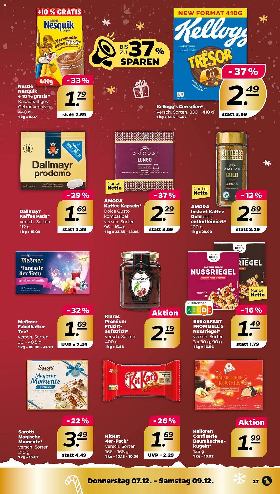 Netto Prospekt 4 – 9 Dezember 2023 Seite 27