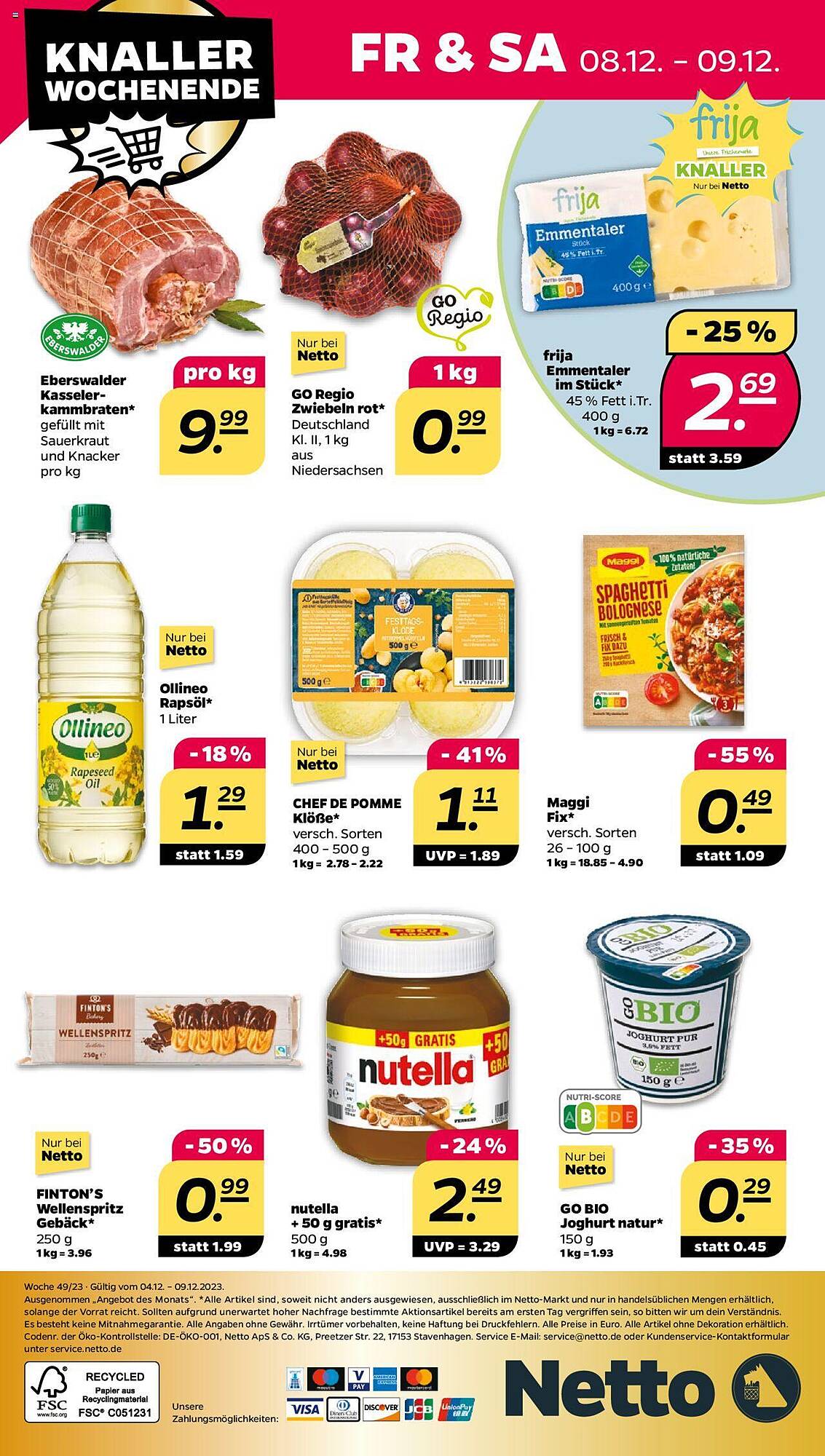 Netto Prospekt 4 – 9 Dezember 2023 Seite 28