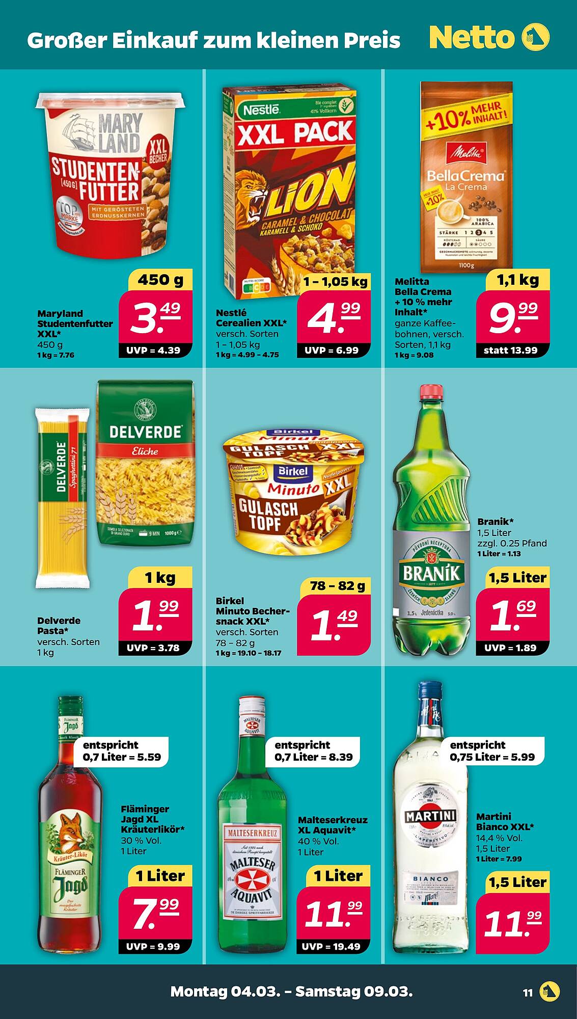 Netto Prospekt 4 – 9 Marsch 2024 Seite 11