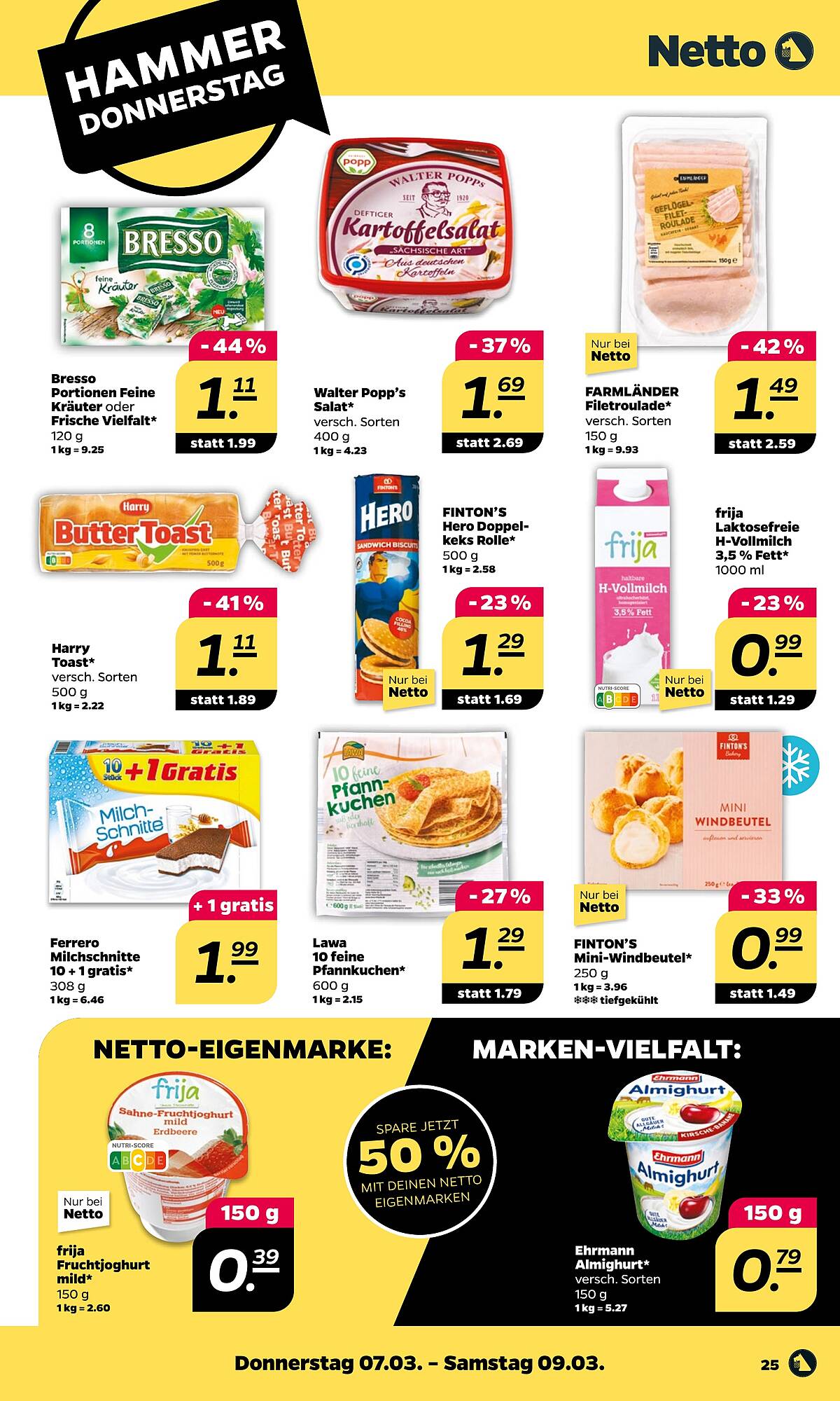 Netto Prospekt 4 – 9 Marsch 2024 Seite 25