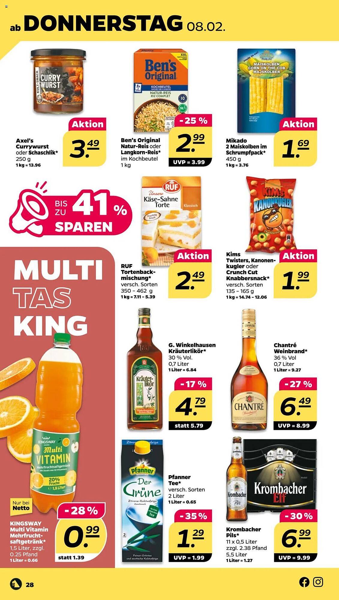 Netto Prospekt 5 – 10 Februar 2024 Seite 28