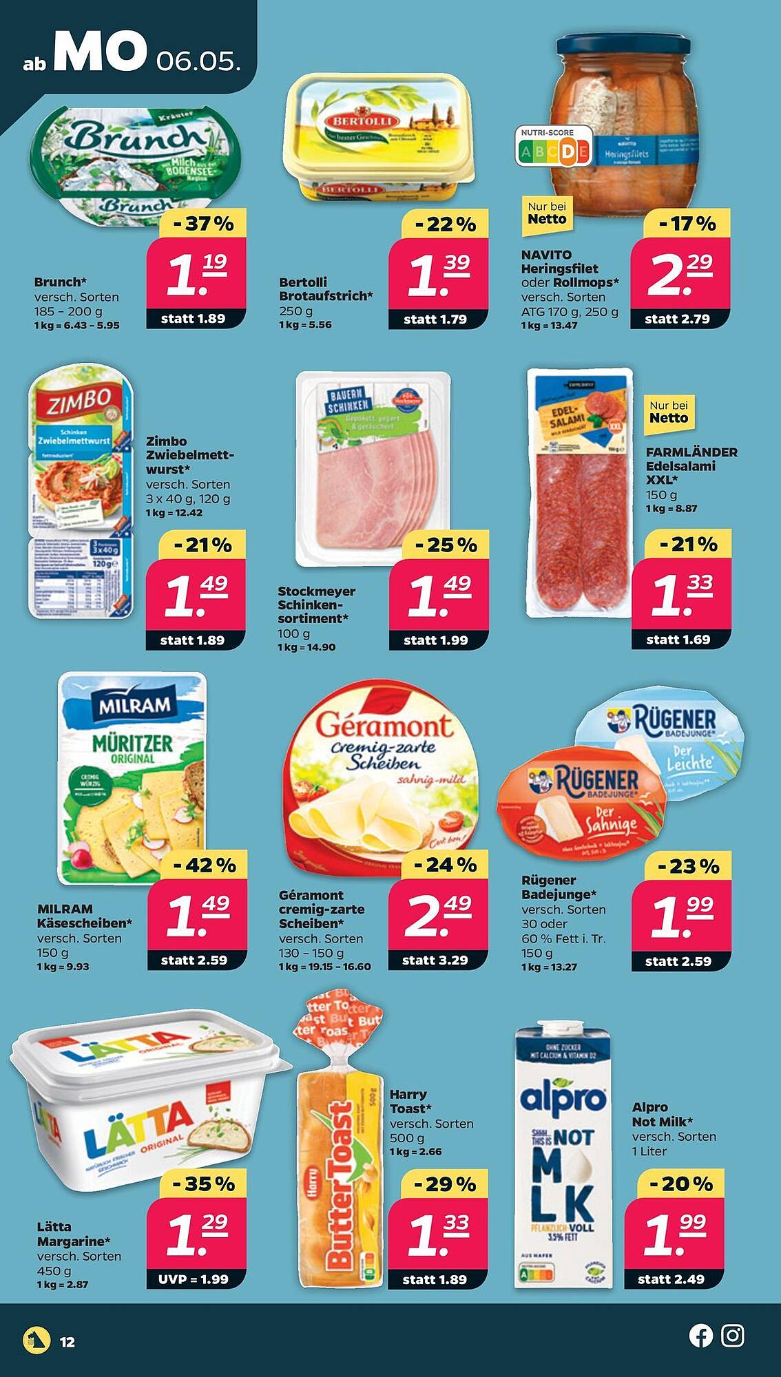 Netto Prospekt 6 – 11 Mai 2024 Seite 12