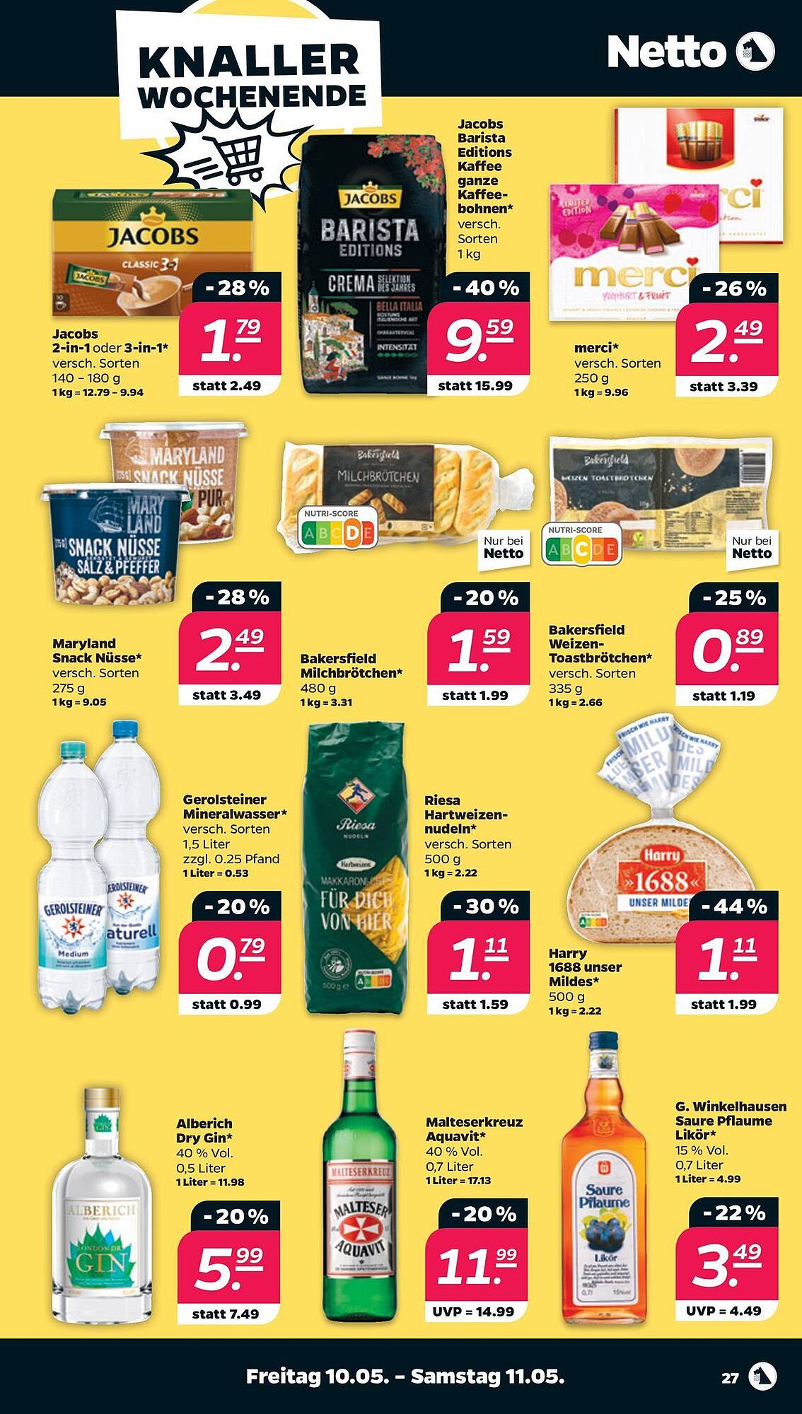 Netto Prospekt 6 – 11 Mai 2024 Seite 27