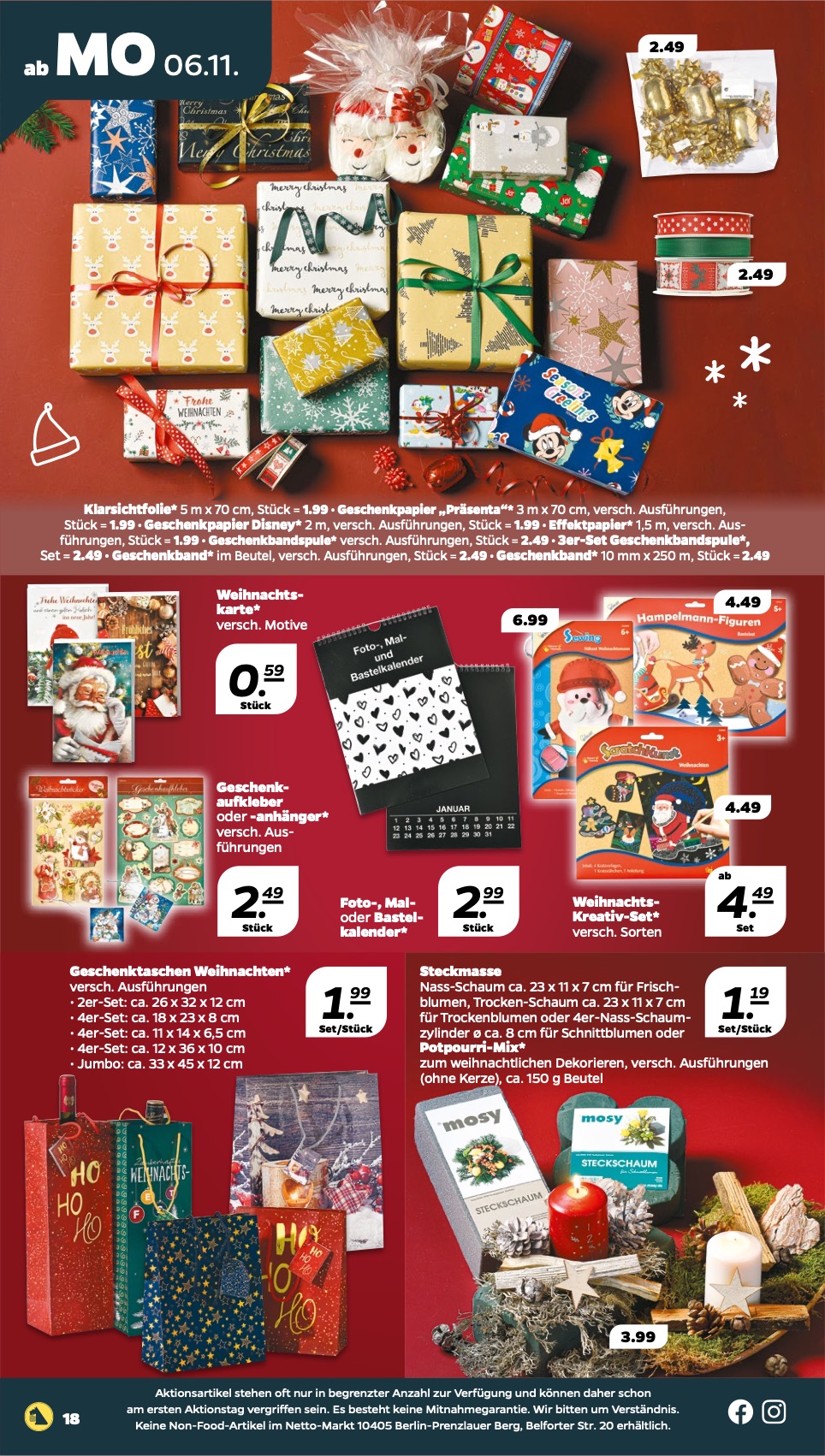 Netto Prospekt 6 – 11 November 2023 Seite 18