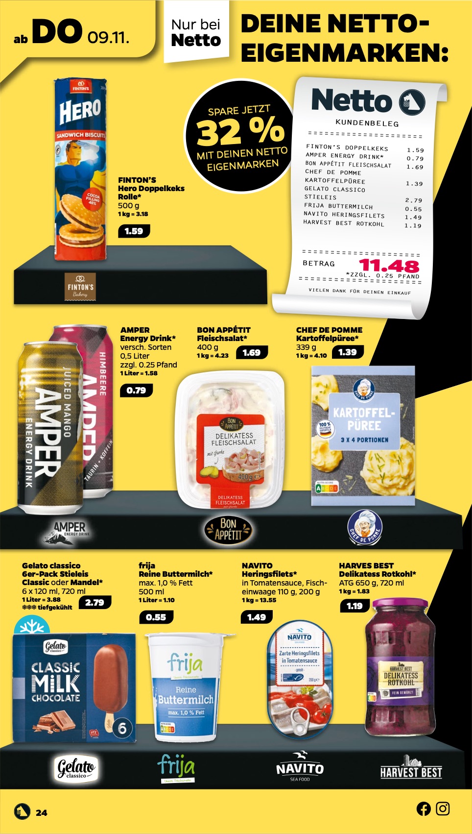 Netto Prospekt 6 – 11 November 2023 Seite 24