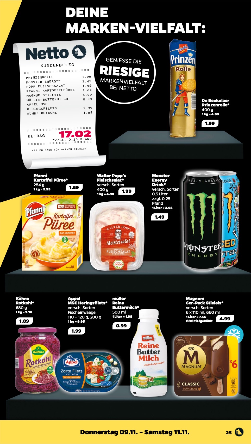Netto Prospekt 6 – 11 November 2023 Seite 25