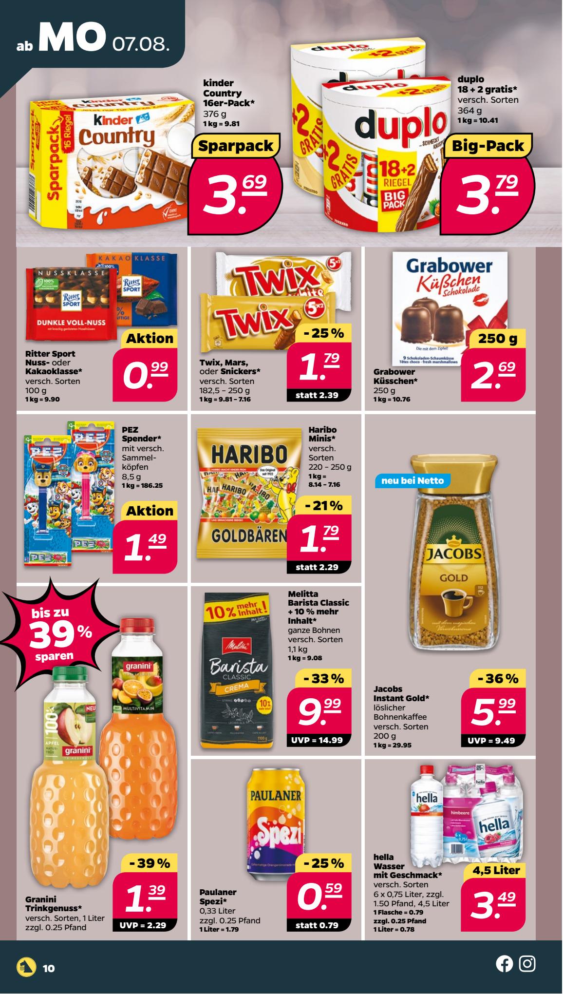 Netto Prospekt 6 – 12 August 2023 Seite 10