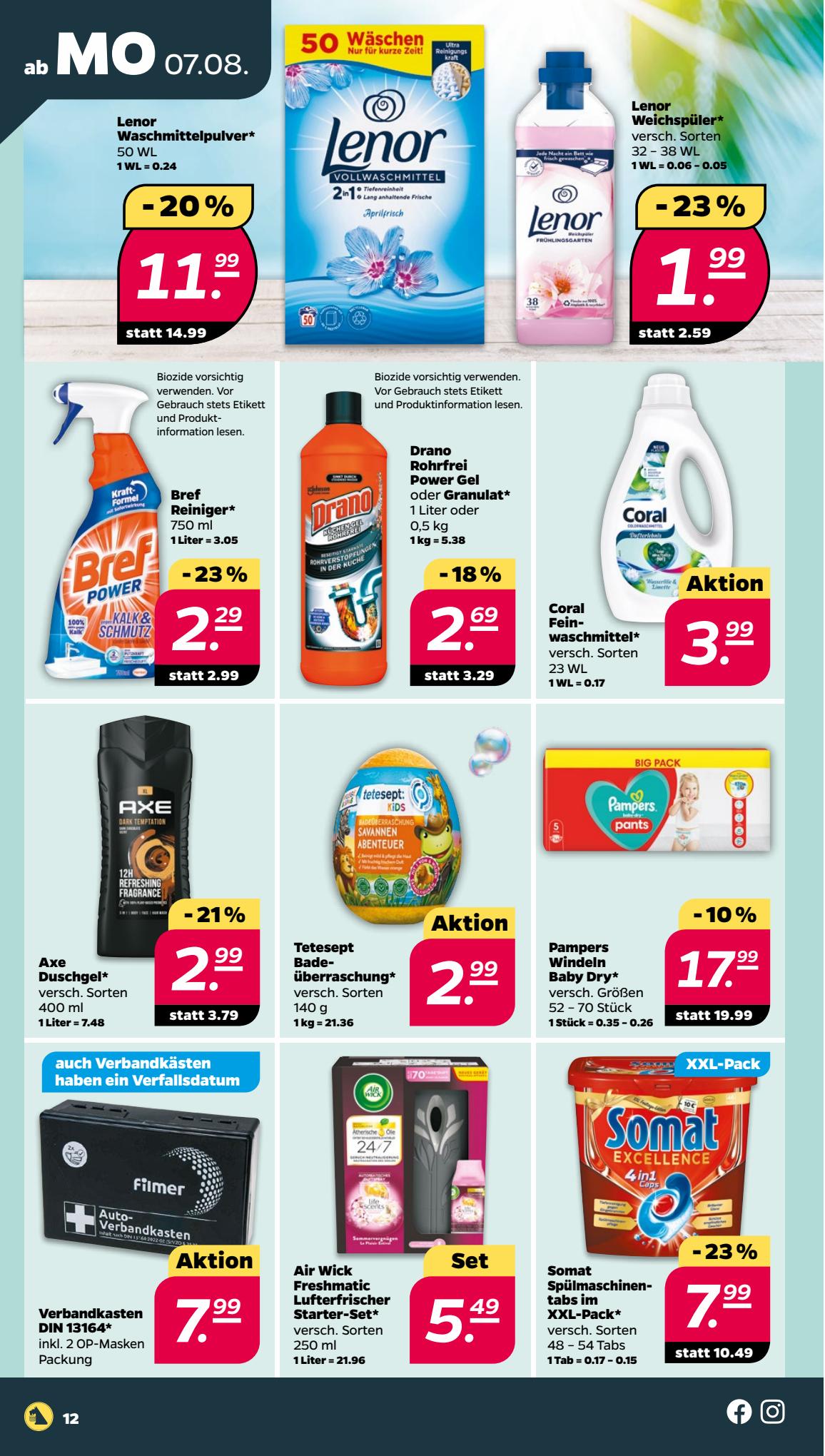 Netto Prospekt 6 – 12 August 2023 Seite 12