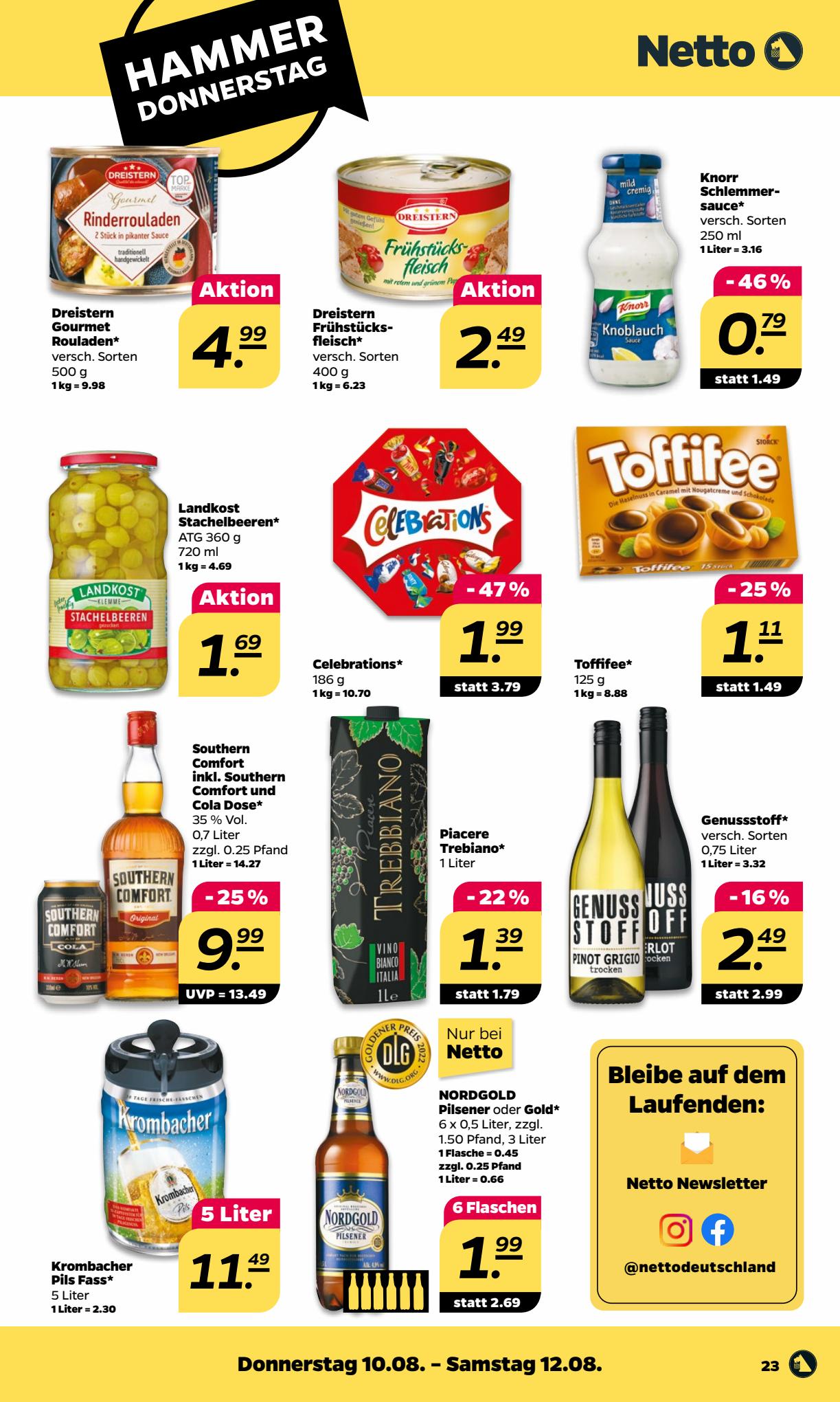 Netto Prospekt 6 – 12 August 2023 Seite 23