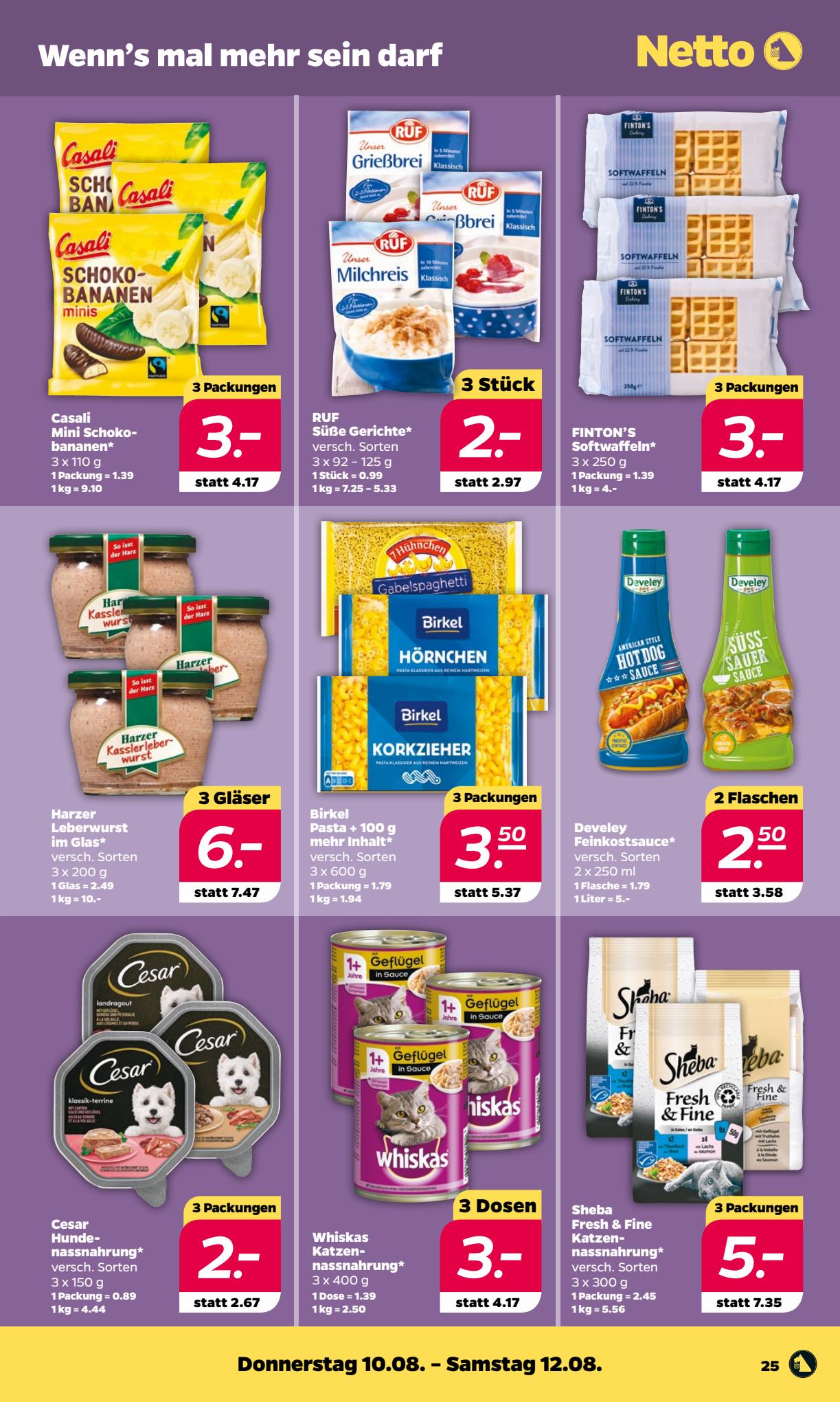 Netto Prospekt 6 – 12 August 2023 Seite 25