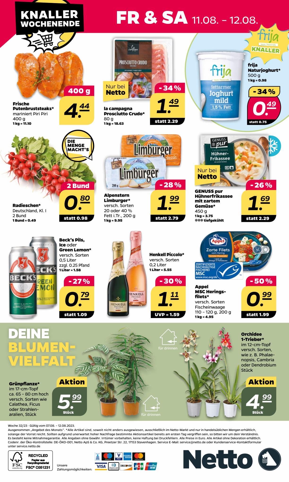 Netto Prospekt 6 – 12 August 2023 Seite 28
