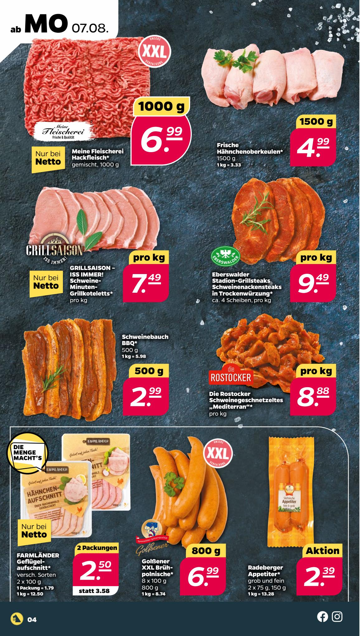 Netto Prospekt 6 – 12 August 2023 Seite 4