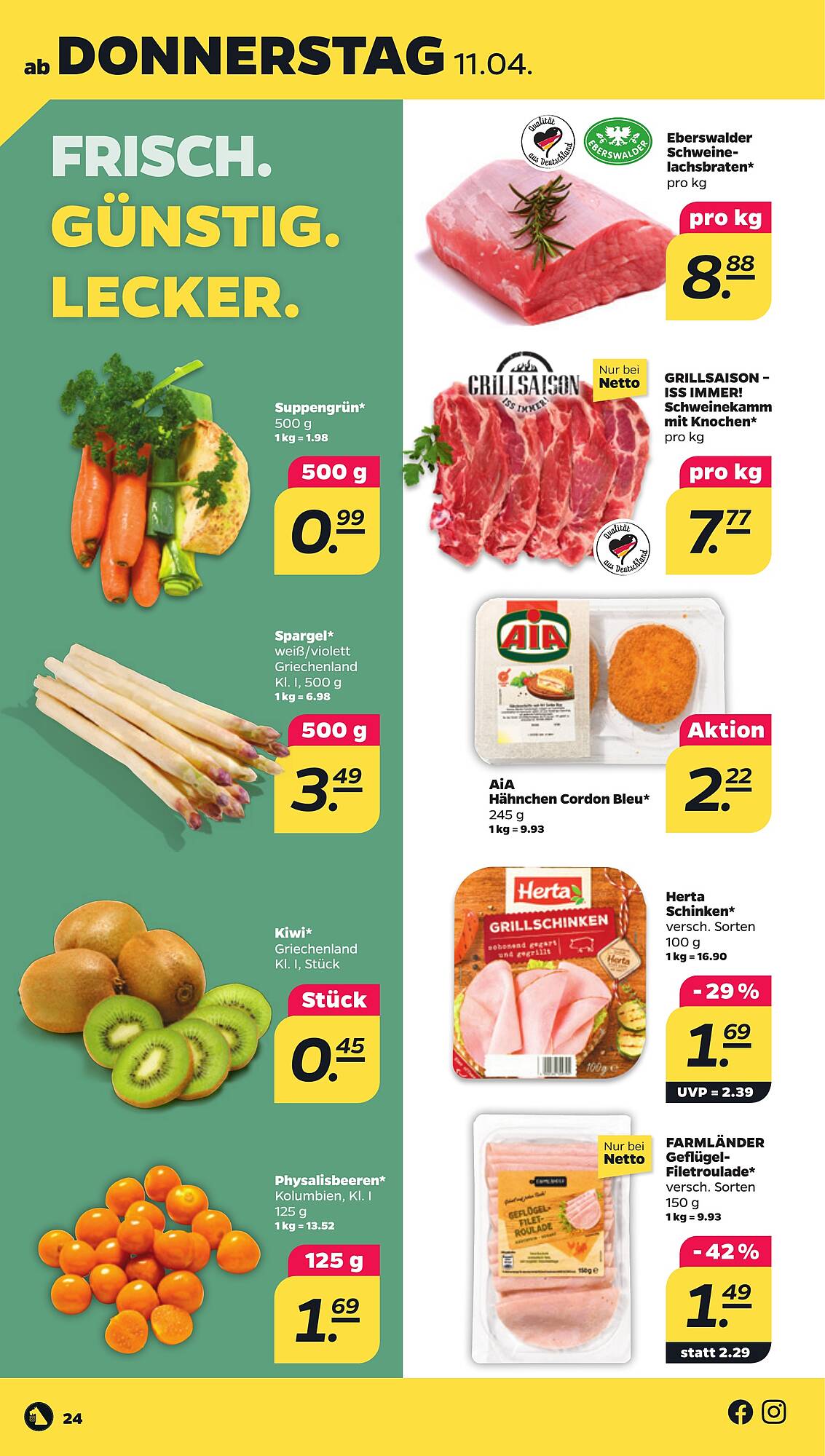 Netto Prospekt 8 – 13 April 2024 Seite 24