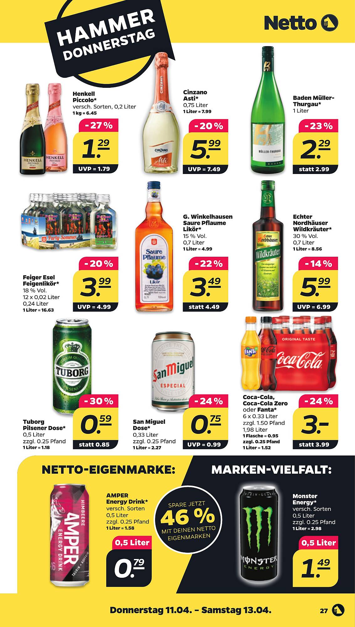 Netto Prospekt 8 – 13 April 2024 Seite 27