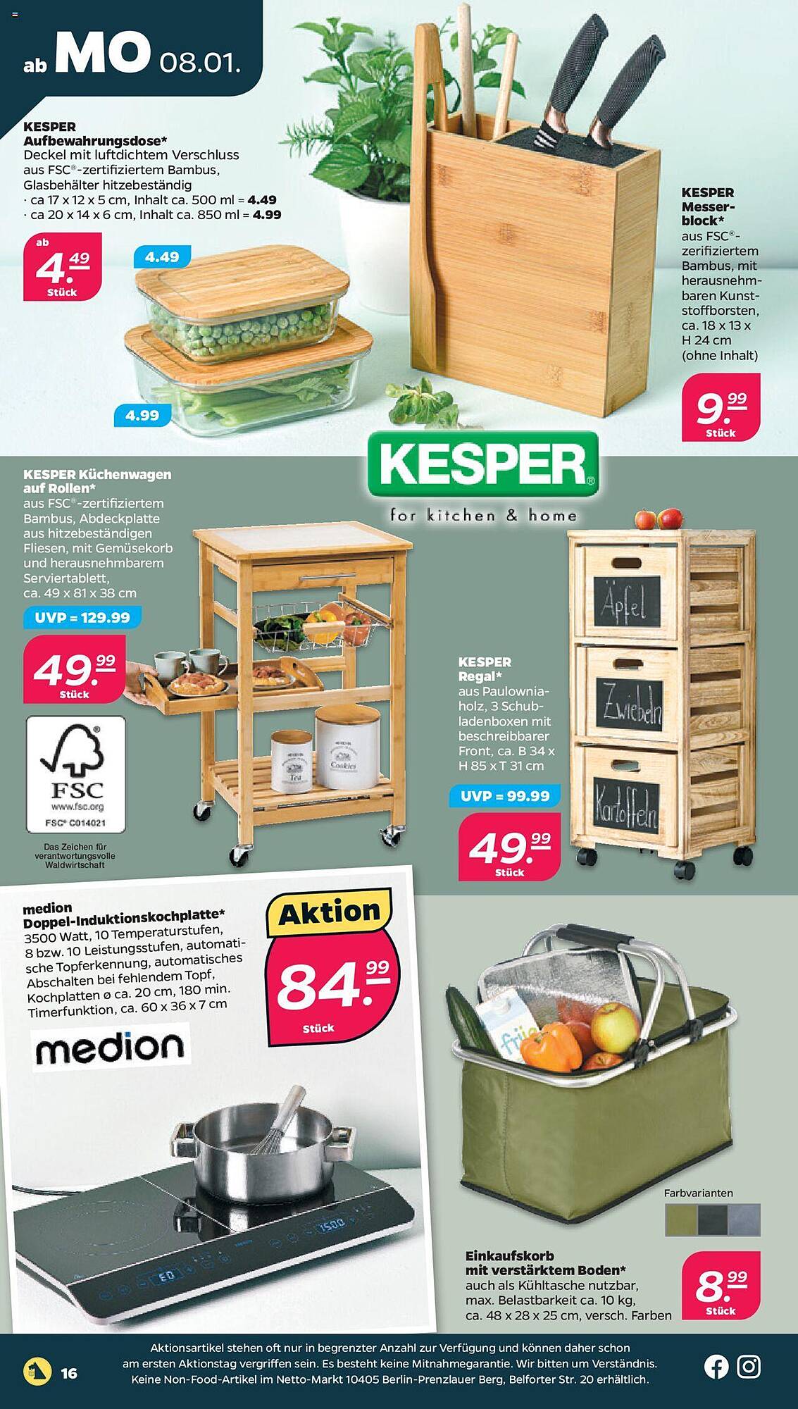 Netto Prospekt 8 – 13 Januar 2024 Seite 16