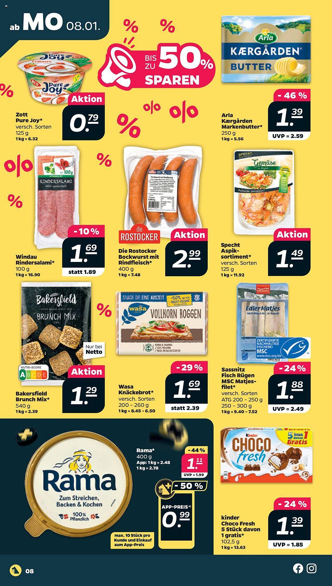 Netto Prospekt 8 – 13 Januar 2024 Seite 8