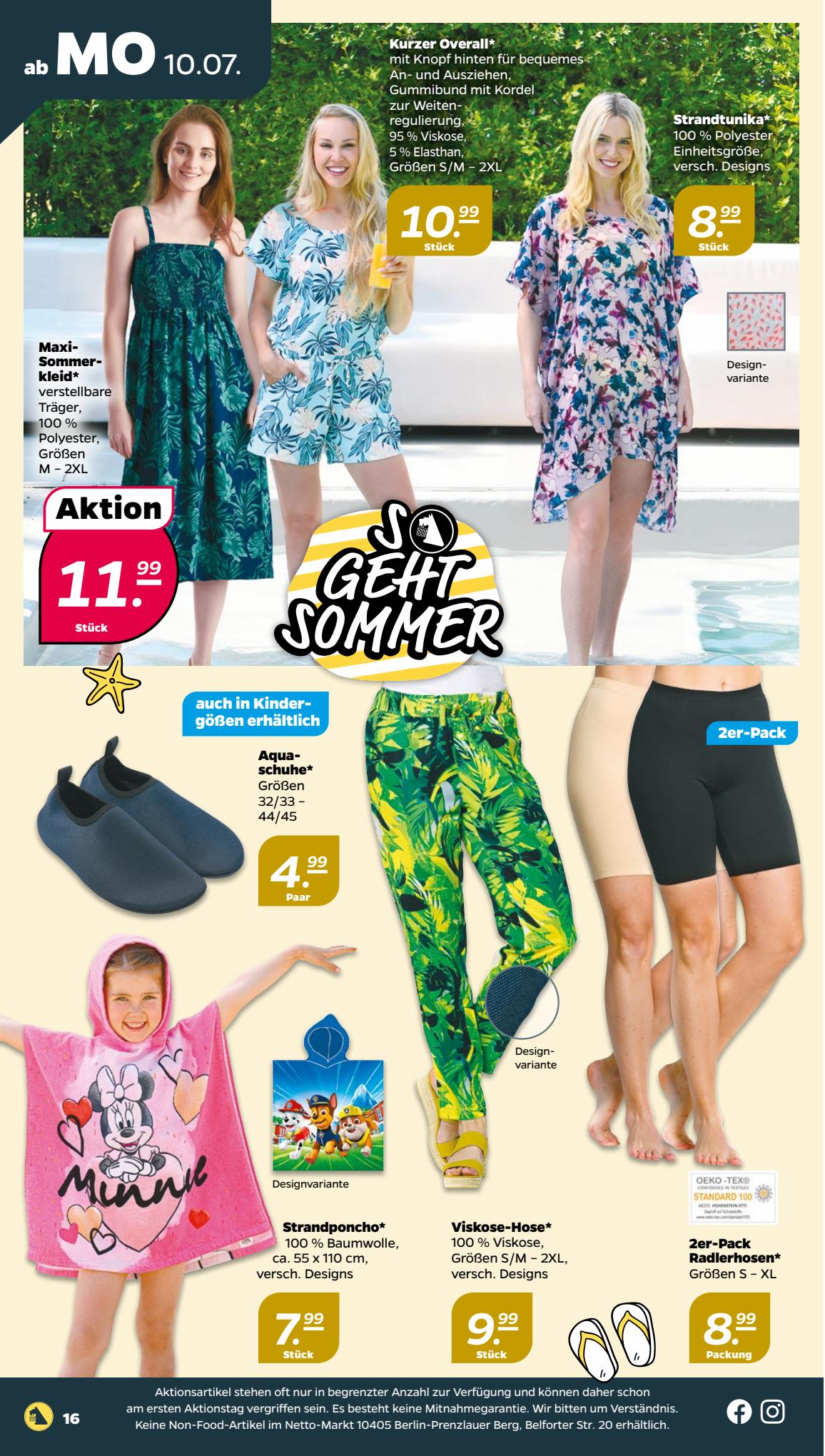 Netto Prospekt 9 – 15 Juli 2023 Seite 16