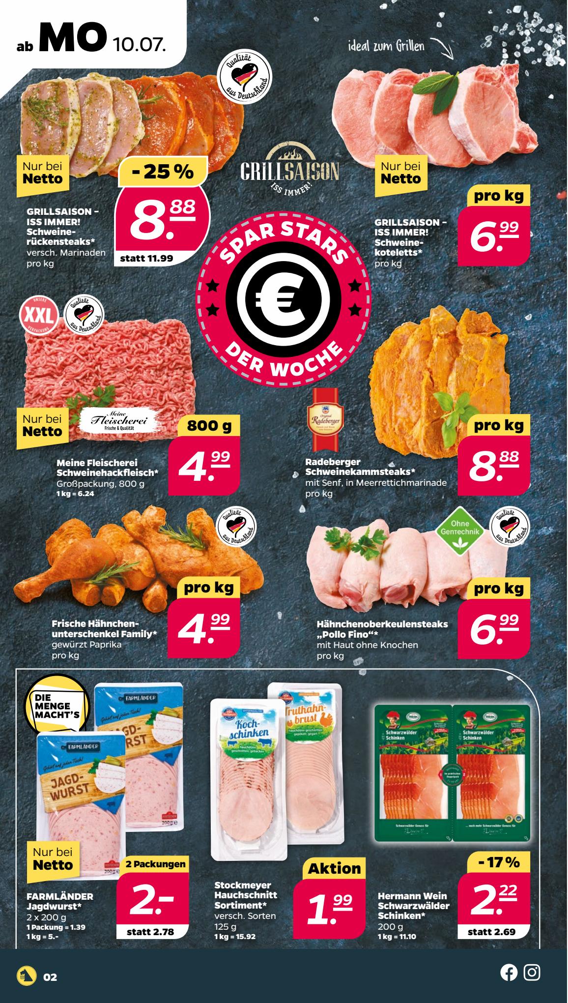 Netto Prospekt 9 – 15 Juli 2023 Seite 2
