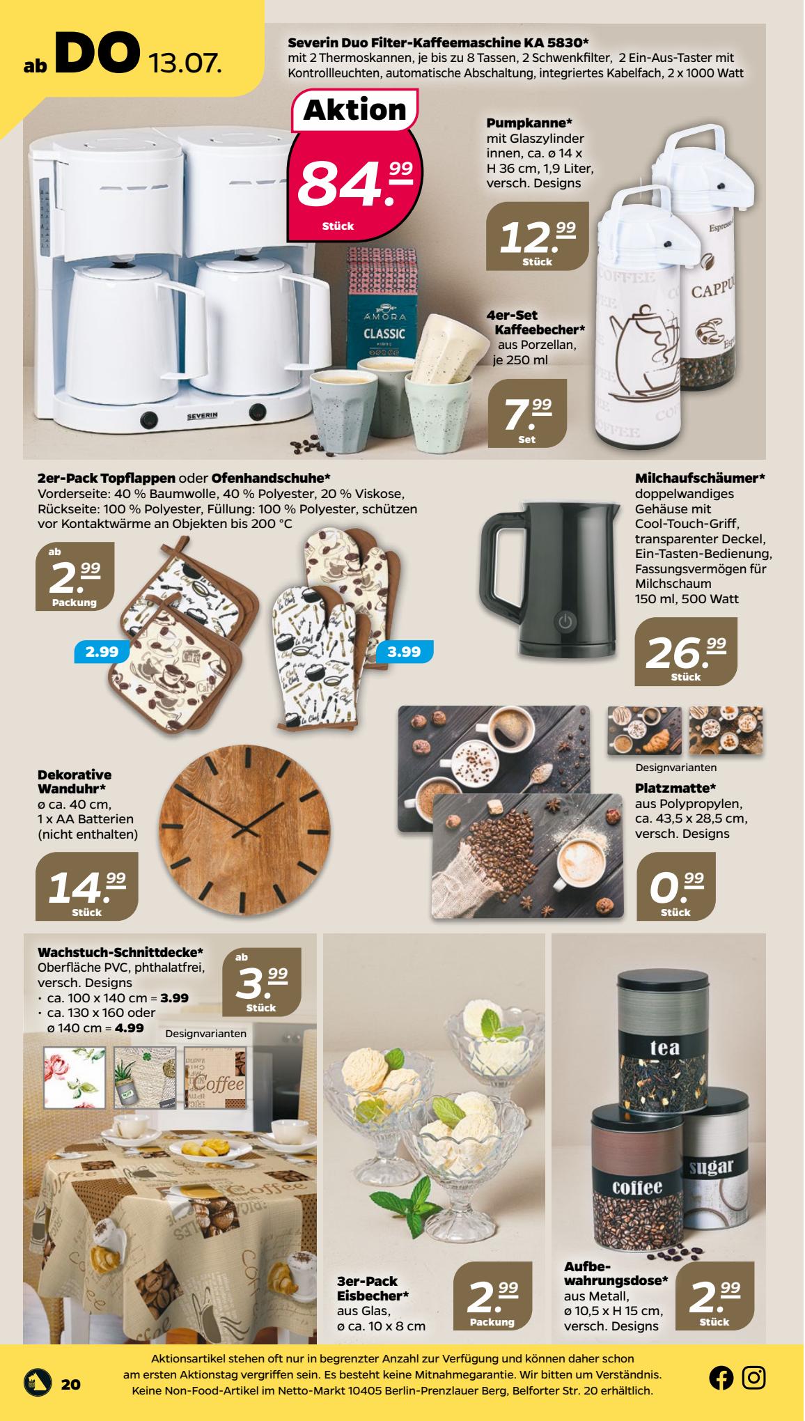 Netto Prospekt 9 – 15 Juli 2023 Seite 20