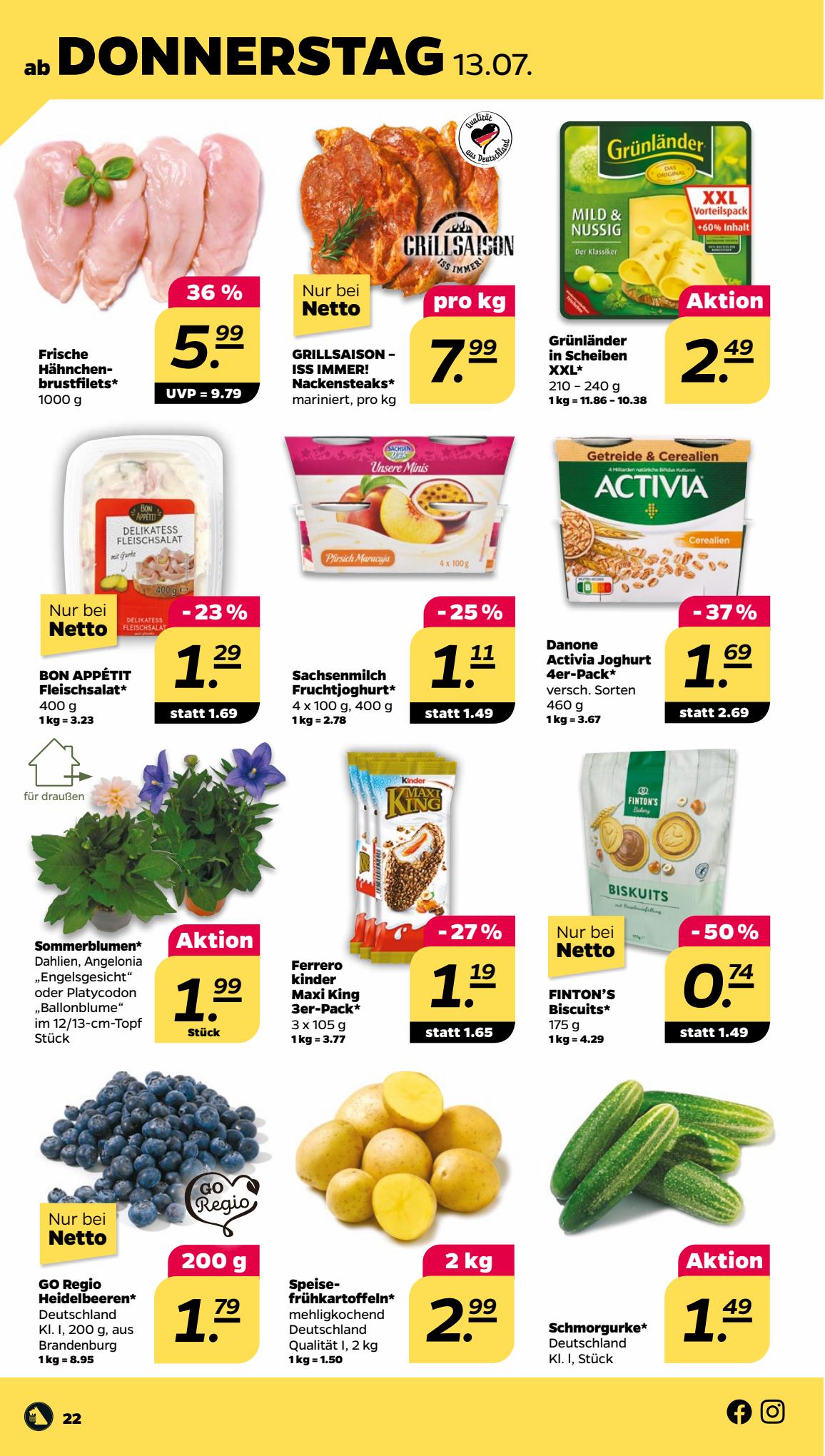 Netto Prospekt 9 – 15 Juli 2023 Seite 22