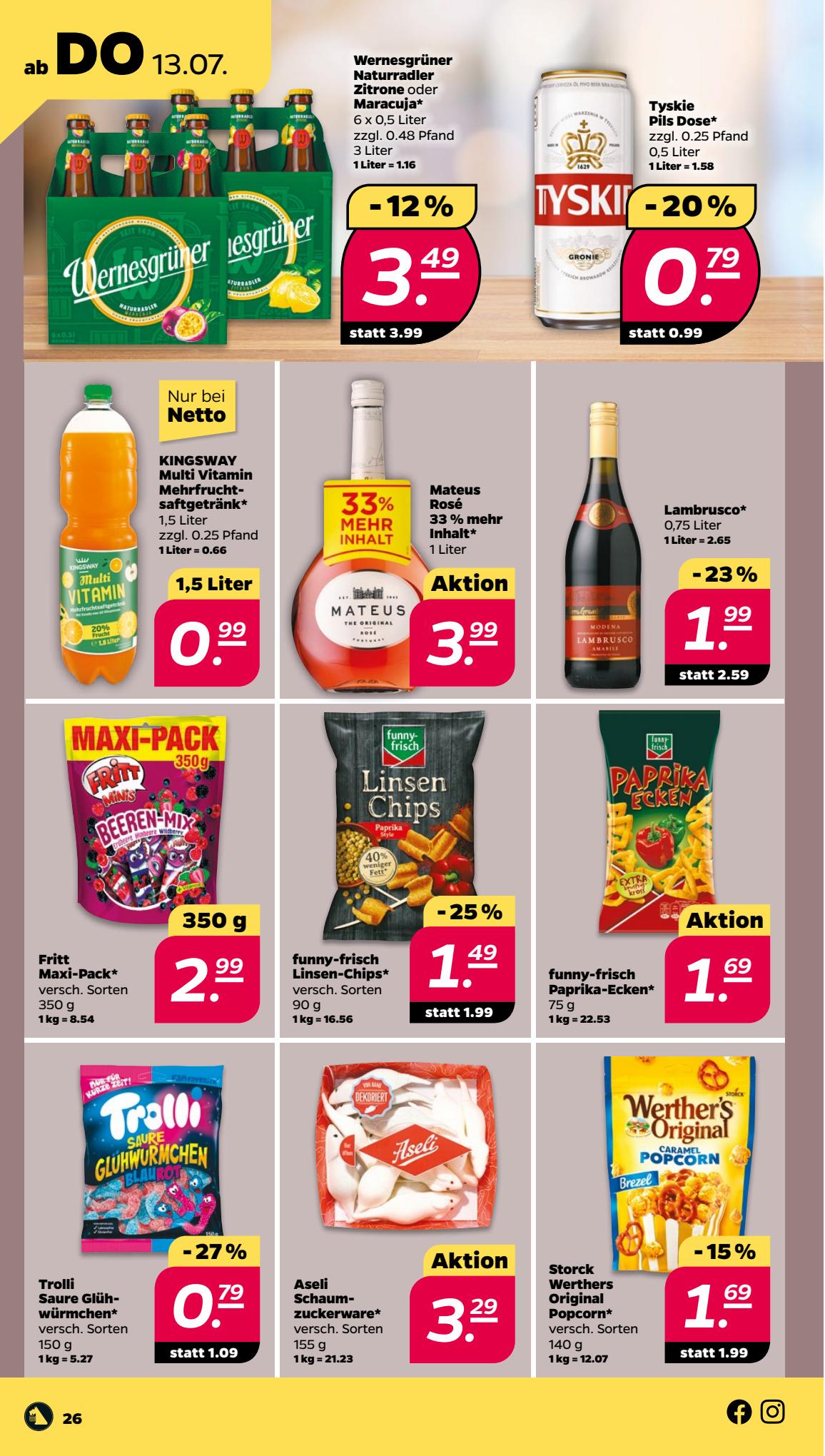 Netto Prospekt 9 – 15 Juli 2023 Seite 26