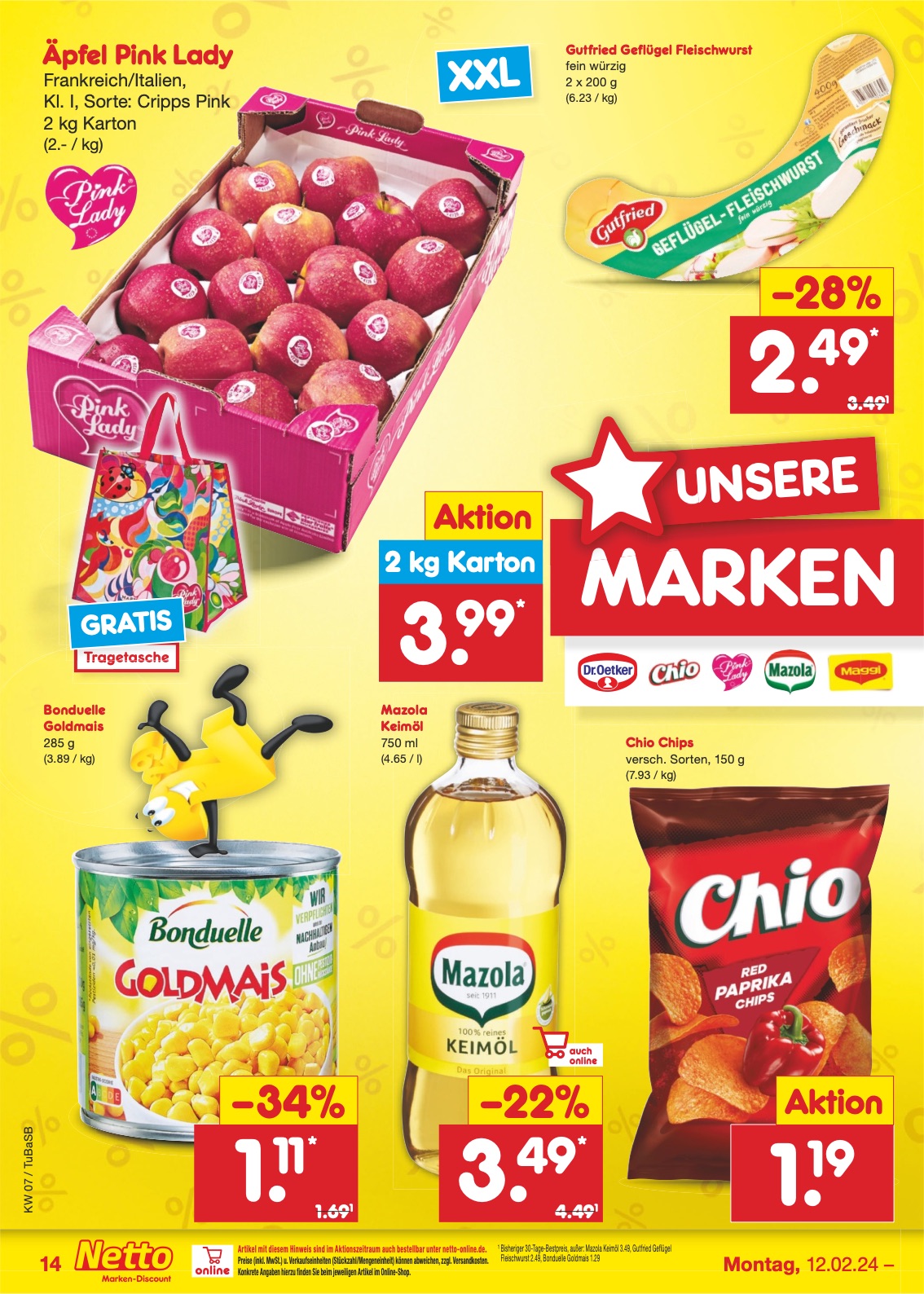 Netto Prospekt Lörrach-Brombach 12 – 17 Feb 2024 Seite 14