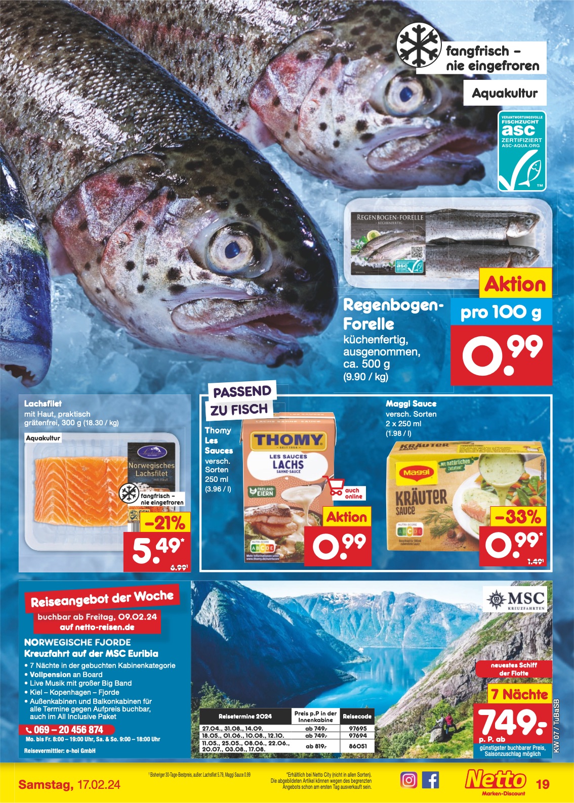 Netto Prospekt Lörrach-Brombach 12 – 17 Feb 2024 Seite 19