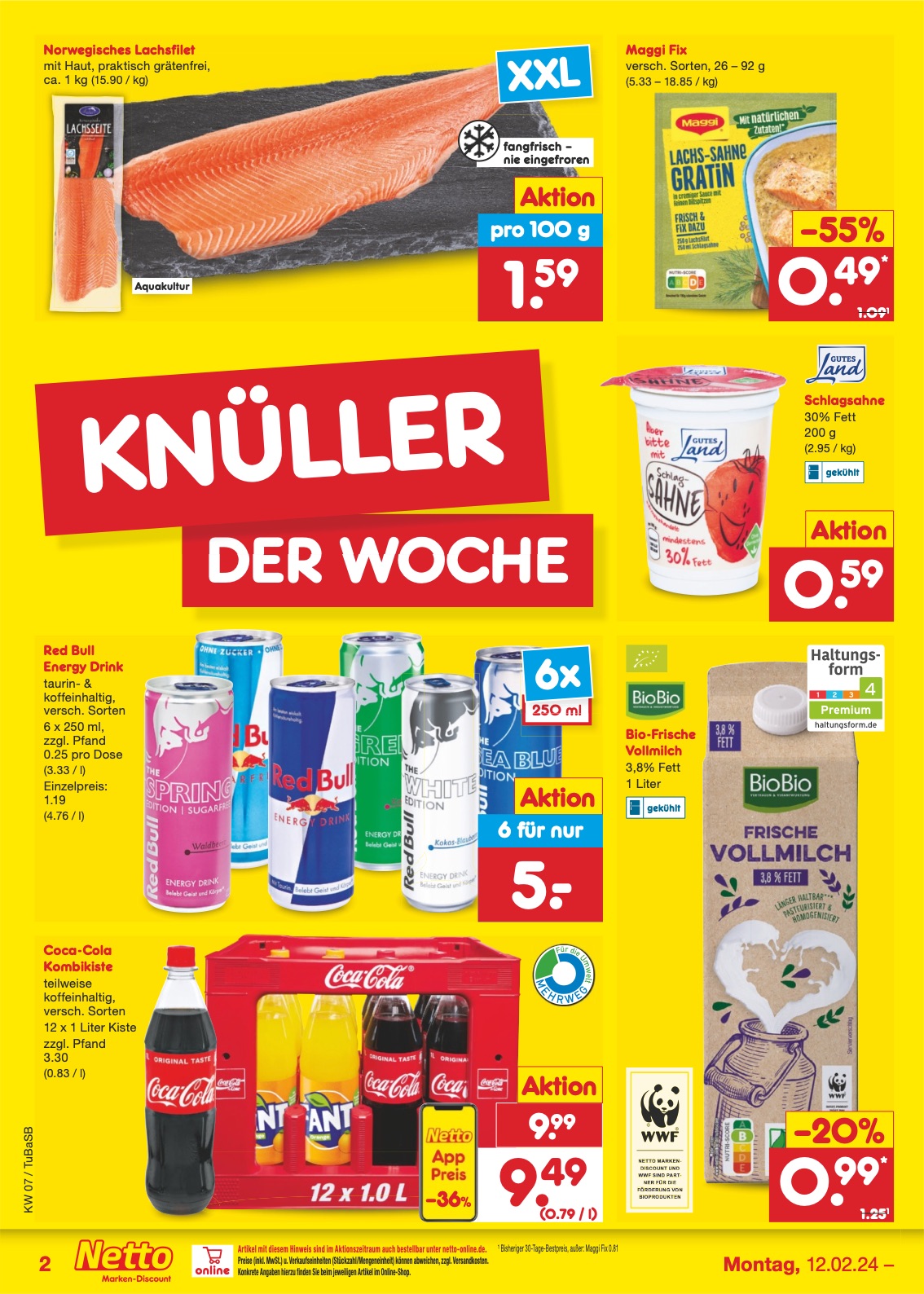 Netto Prospekt Lörrach-Brombach 12 – 17 Feb 2024 Seite 2