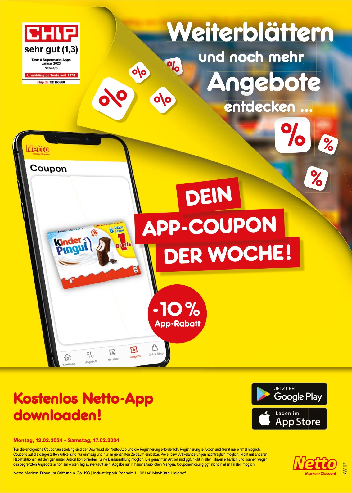 Netto Prospekt Lörrach-Brombach 12 – 17 Feb 2024 Seite 39