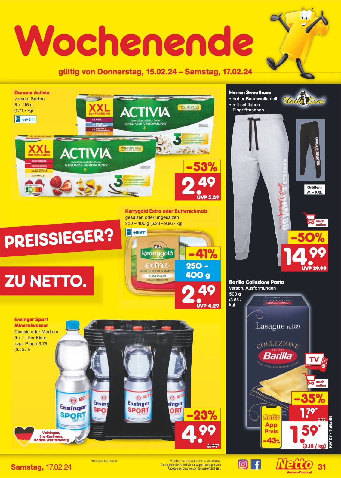 Netto Prospekt Lörrach-Brombach 12 – 17 Feb 2024 Seite 41