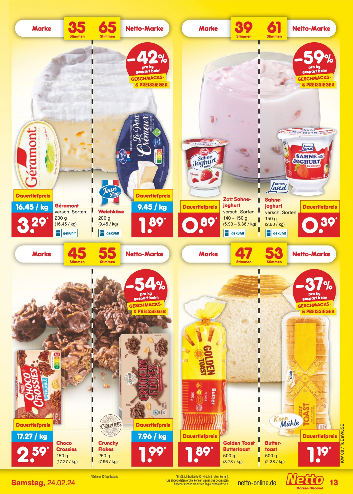 Netto Prospekt Lörrach-Brombach 19 – 24 Feb 2024 Seite 13