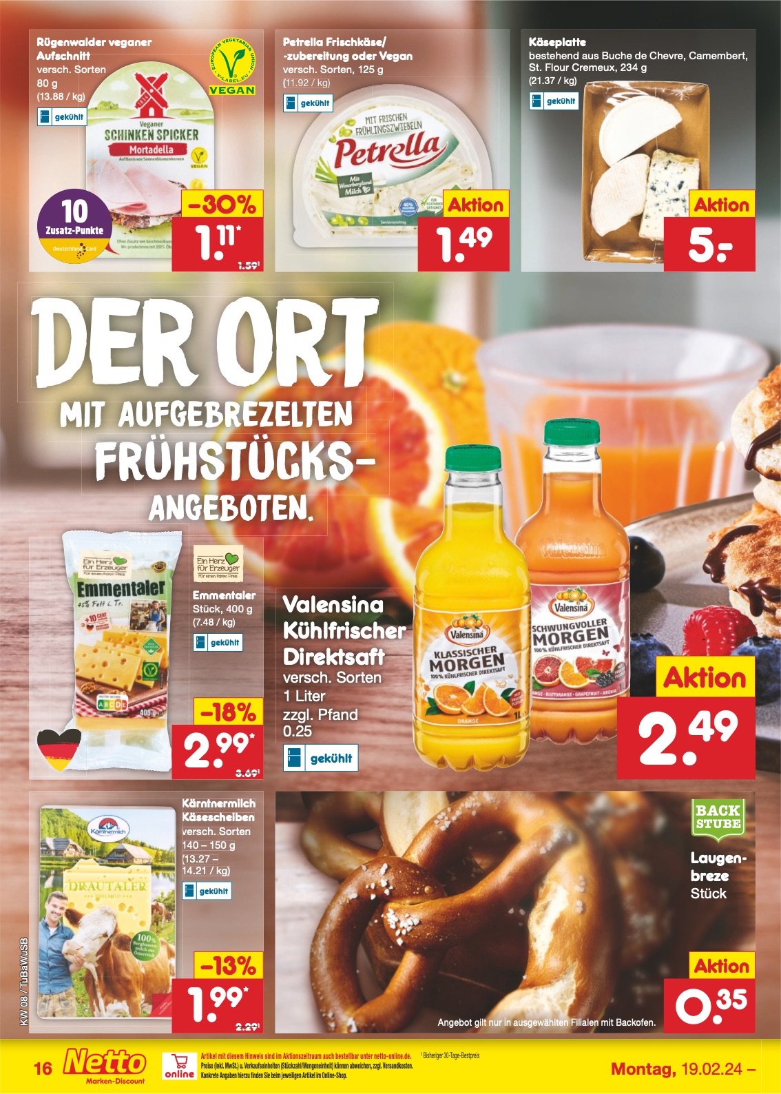 Netto Prospekt Lörrach-Brombach 19 – 24 Feb 2024 Seite 18