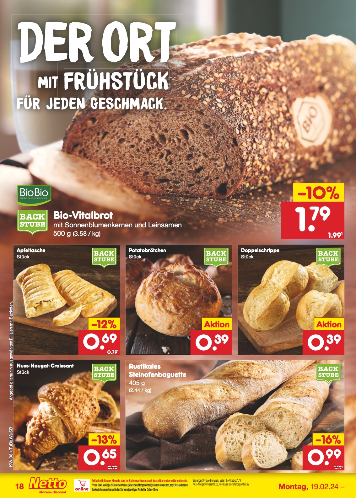 Netto Prospekt Lörrach-Brombach 19 – 24 Feb 2024 Seite 20
