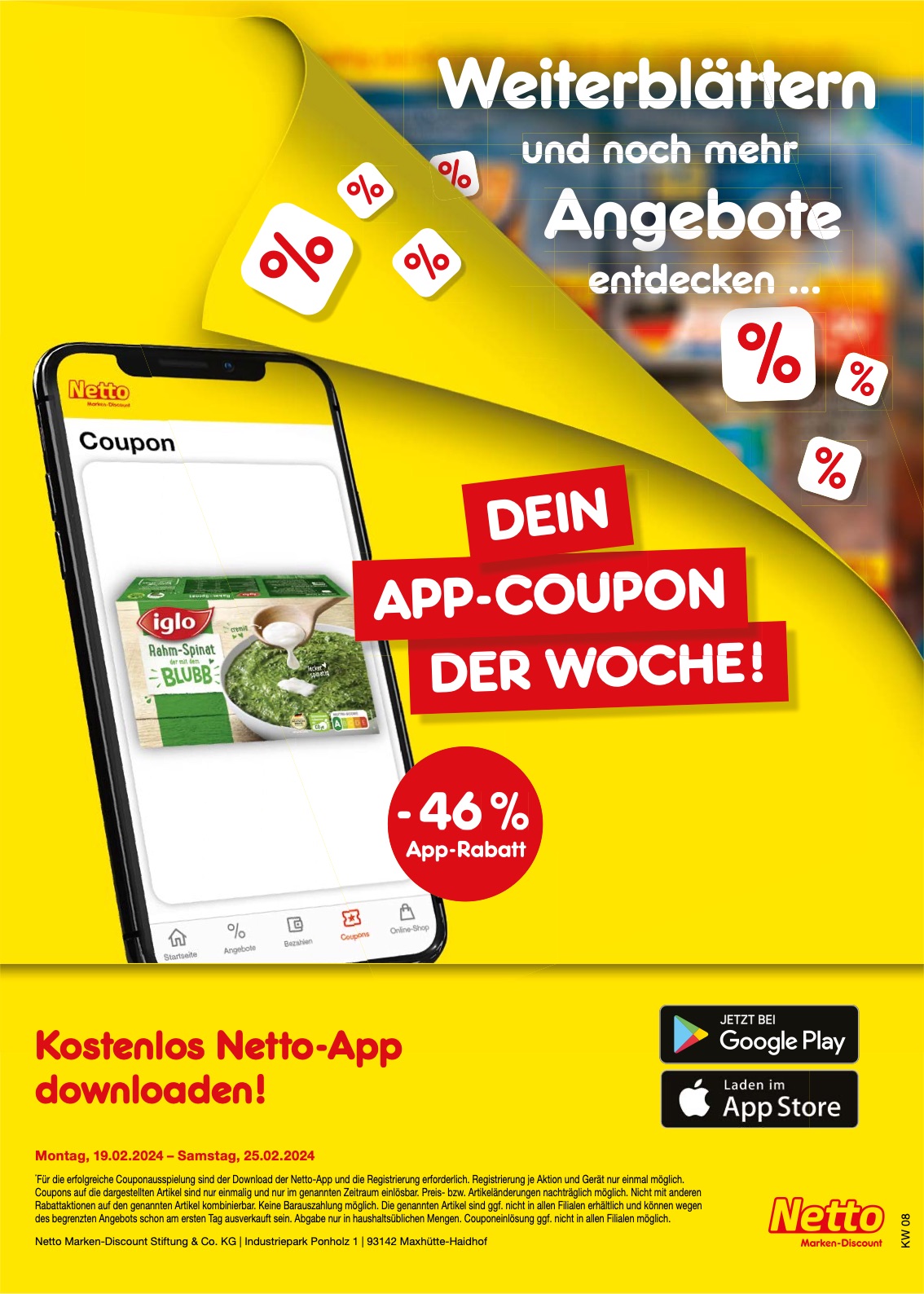 Netto Prospekt Lörrach-Brombach 19 – 24 Feb 2024 Seite 39