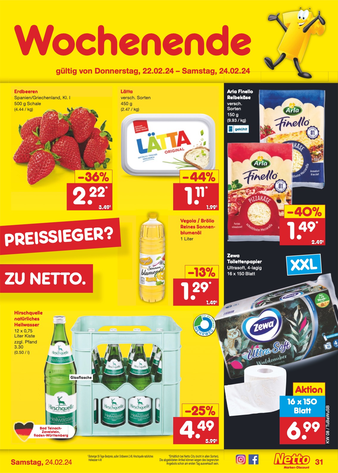 Netto Prospekt Lörrach-Brombach 19 – 24 Feb 2024 Seite 41