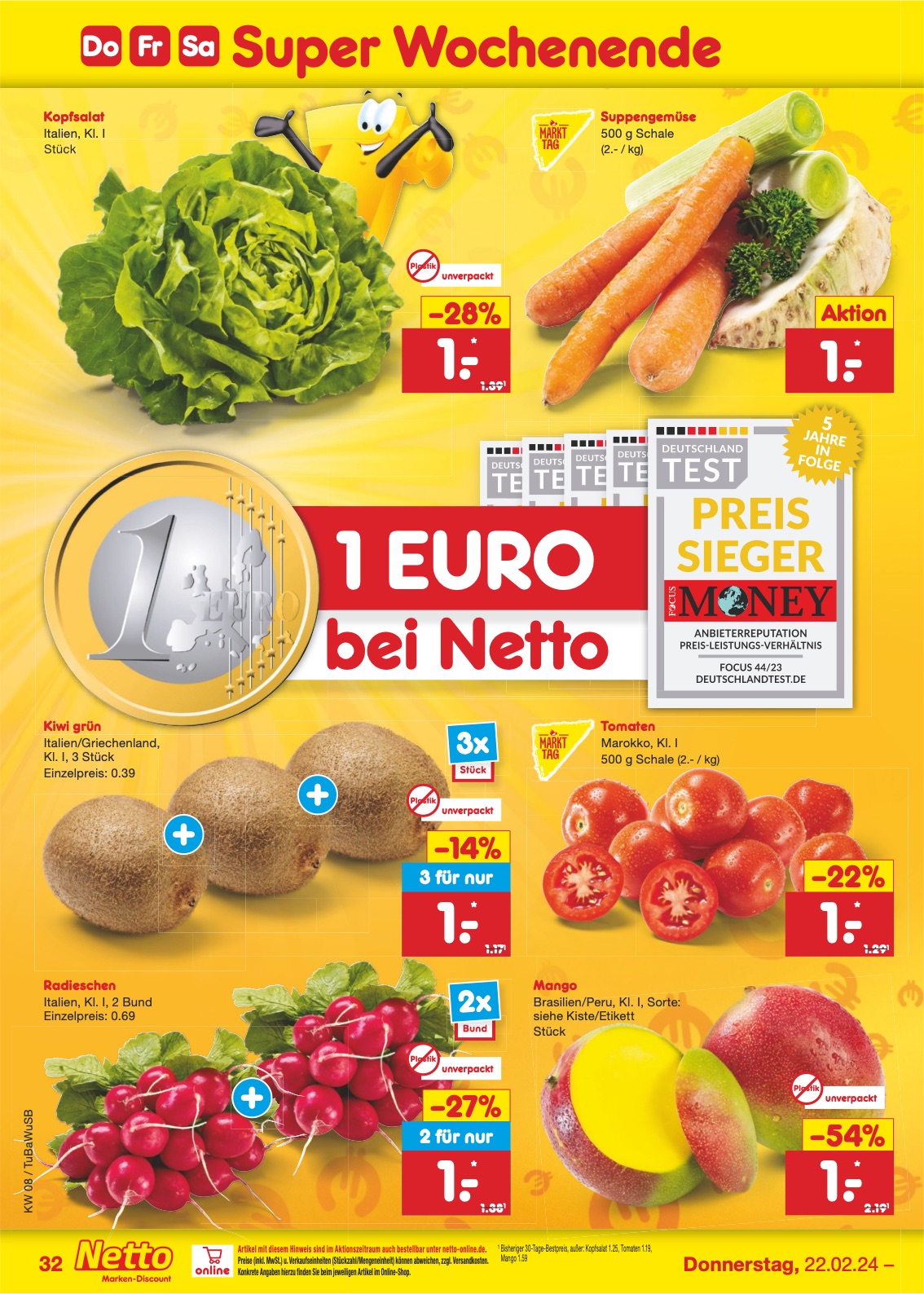 Netto Prospekt Lörrach-Brombach 19 – 24 Feb 2024 Seite 42