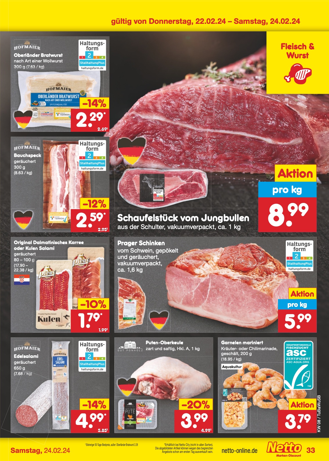 Netto Prospekt Lörrach-Brombach 19 – 24 Feb 2024 Seite 43