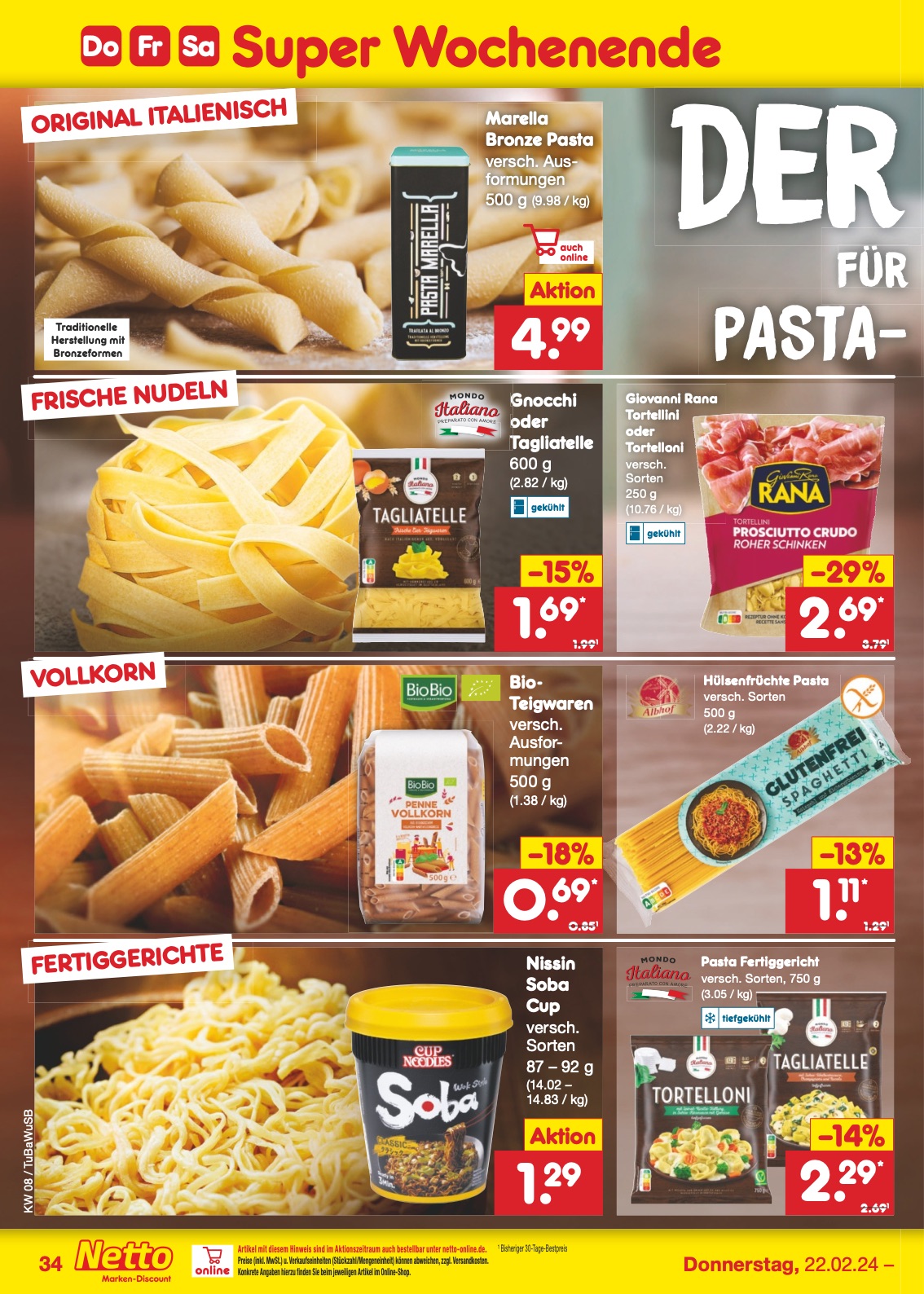 Netto Prospekt Lörrach-Brombach 19 – 24 Feb 2024 Seite 44