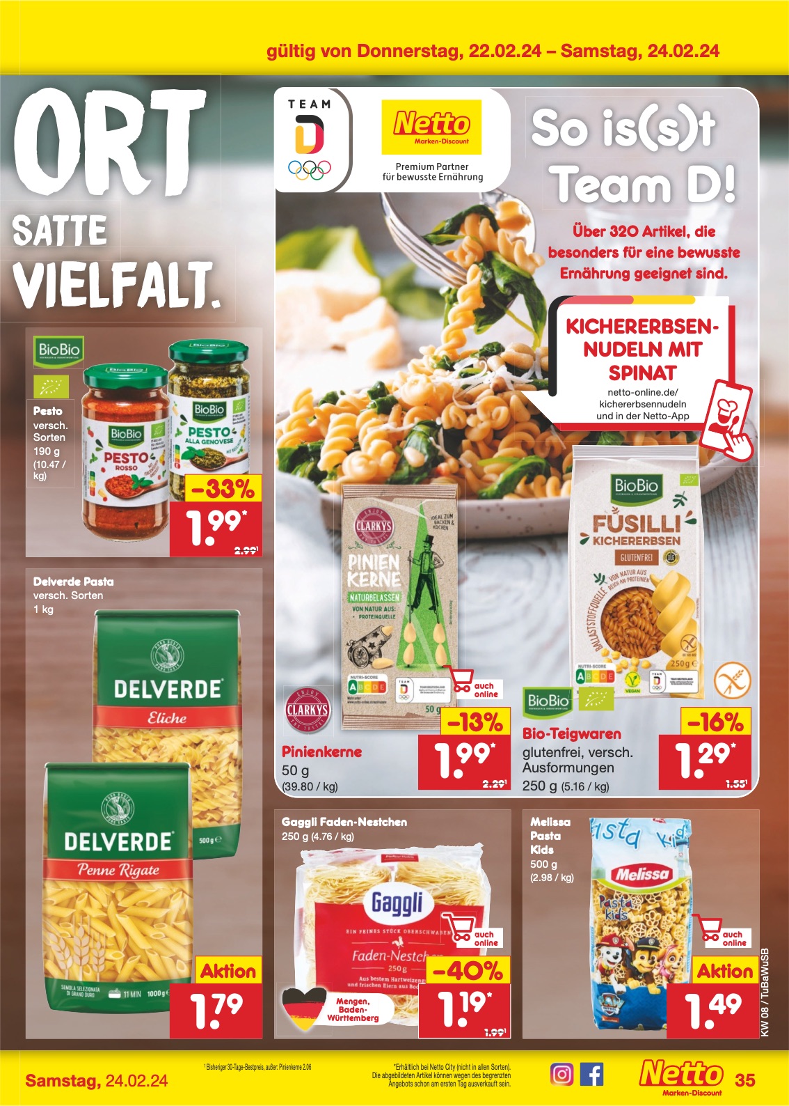 Netto Prospekt Lörrach-Brombach 19 – 24 Feb 2024 Seite 45