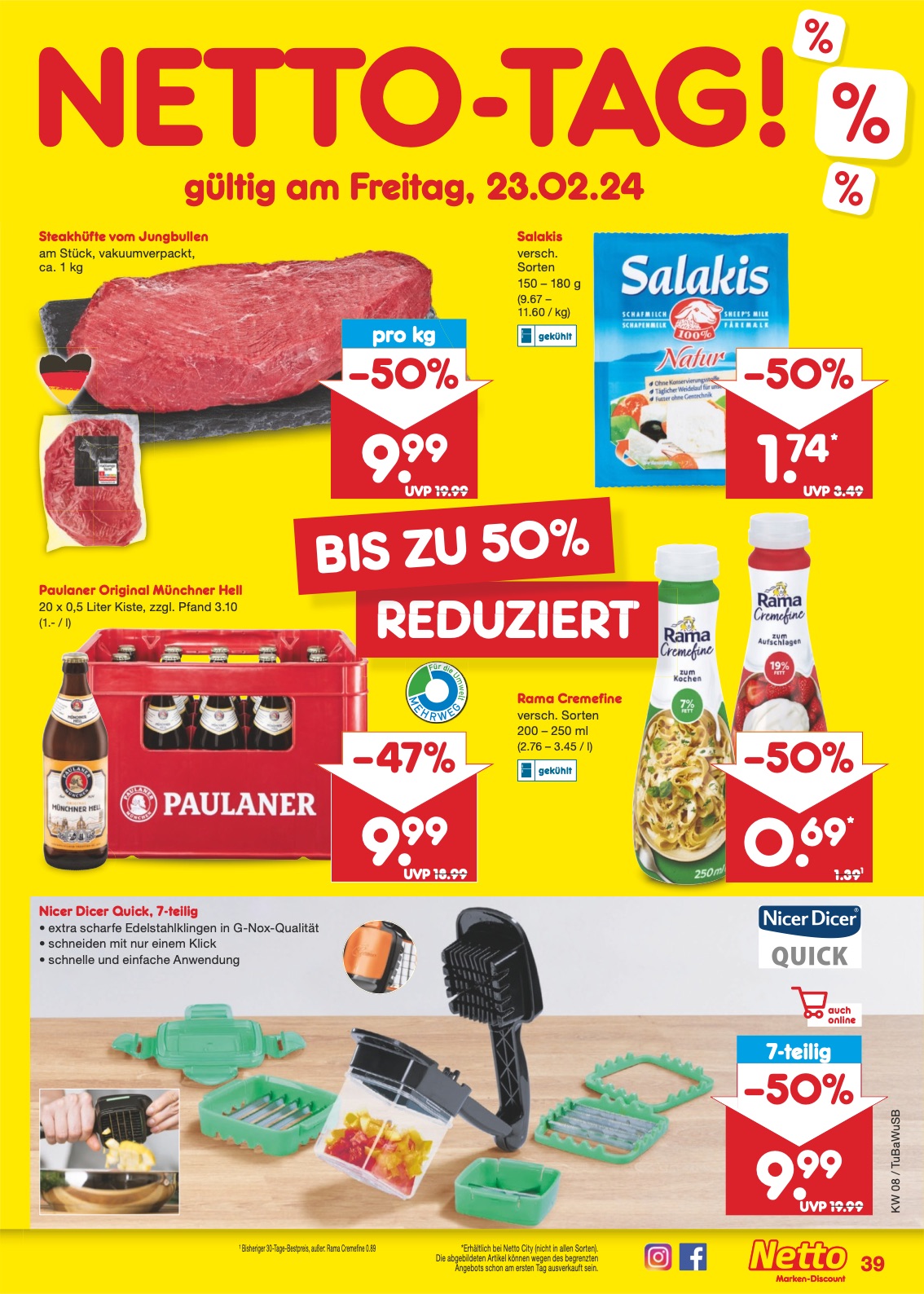 Netto Prospekt Lörrach-Brombach 19 – 24 Feb 2024 Seite 49