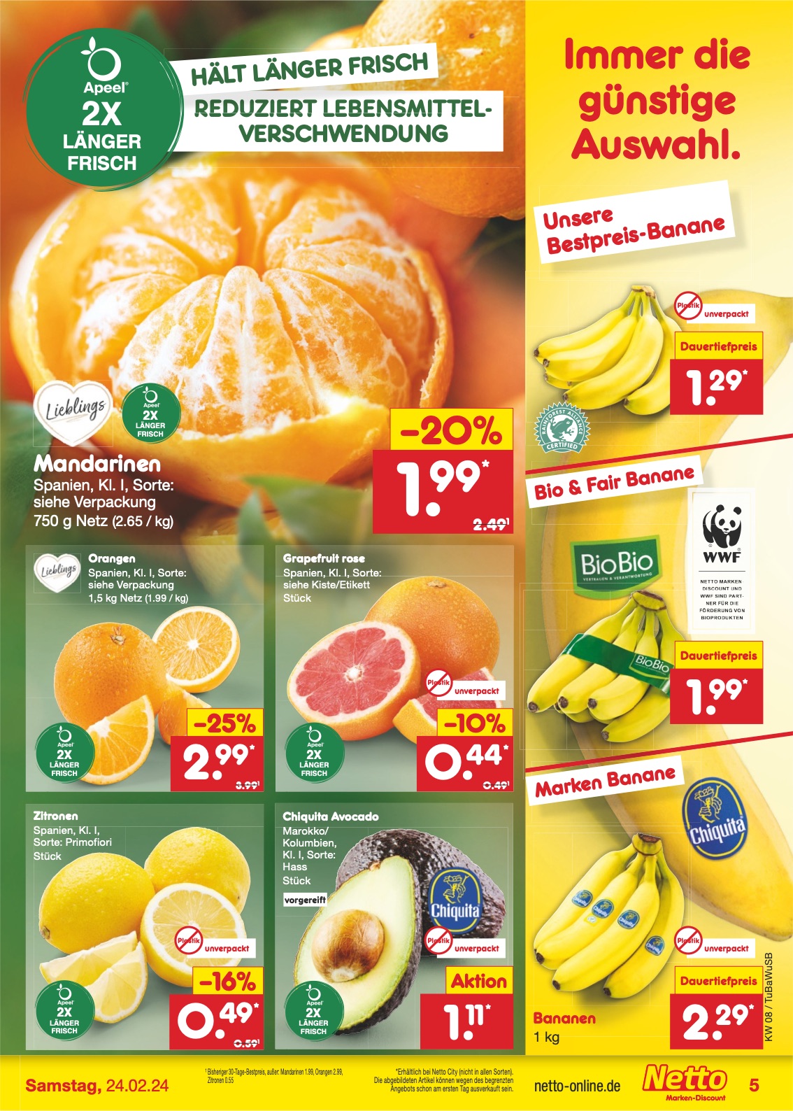 Netto Prospekt Lörrach-Brombach 19 – 24 Feb 2024 Seite 5