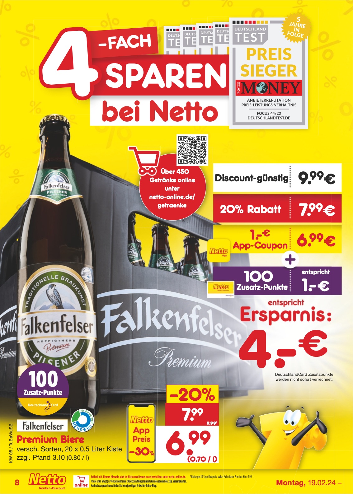 Netto Prospekt Lörrach-Brombach 19 – 24 Feb 2024 Seite 8
