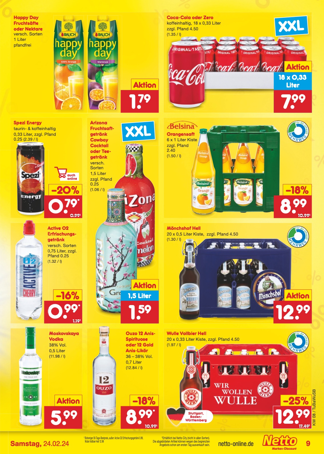 Netto Prospekt Lörrach-Brombach 19 – 24 Feb 2024 Seite 9