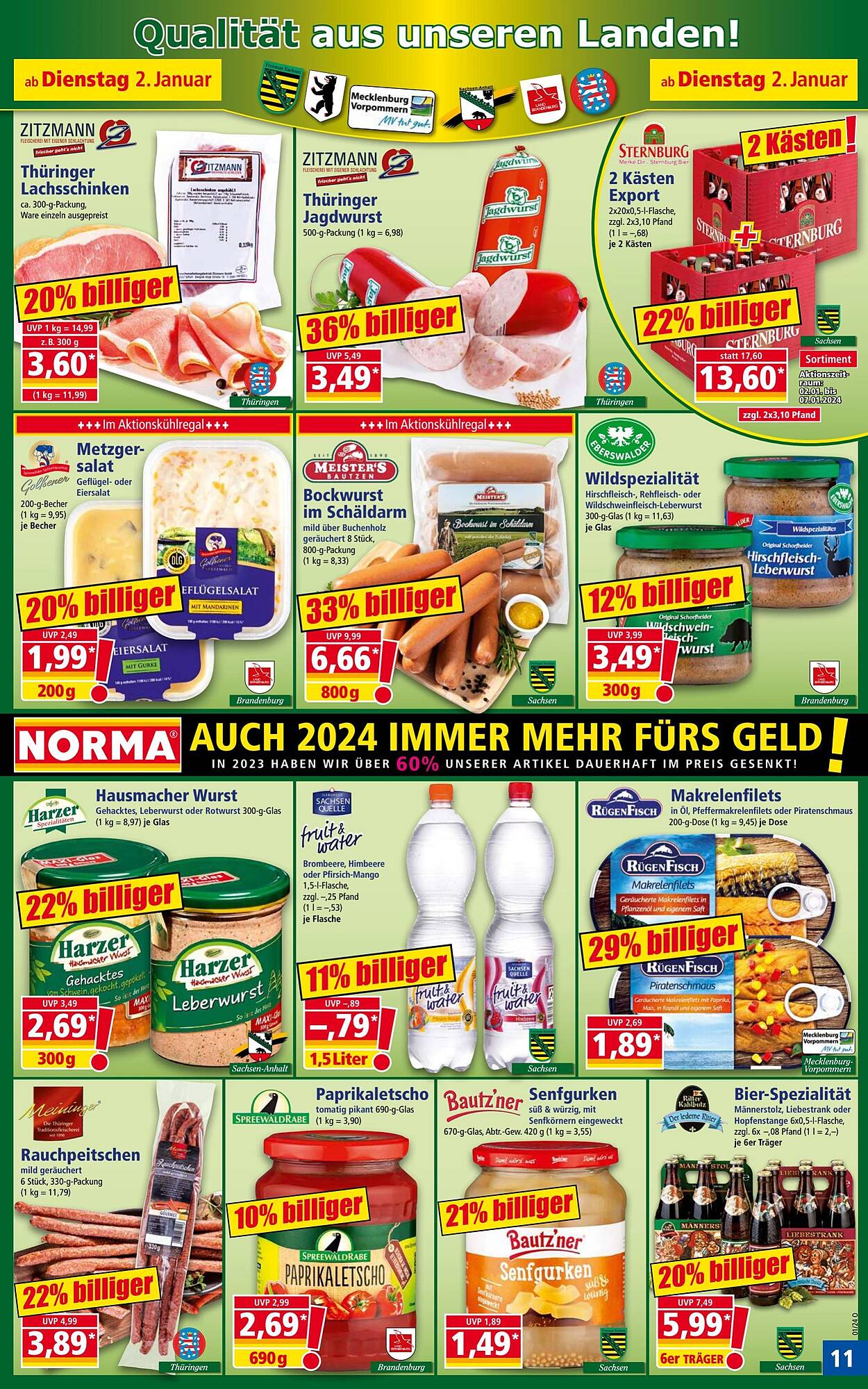 Norma Prospekt 1 – 6 Januar 2024 Seite 11