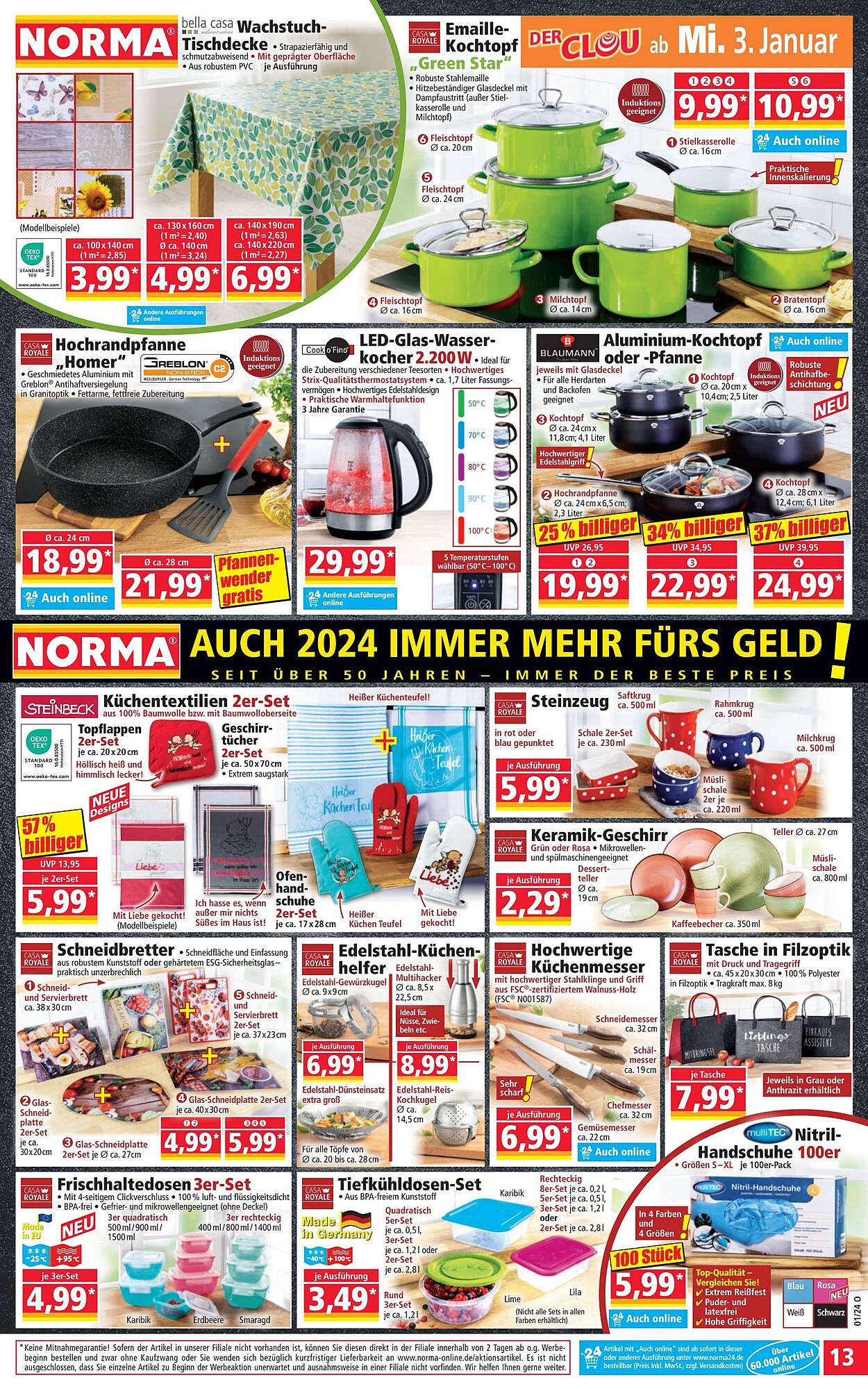 Norma Prospekt 1 – 6 Januar 2024 Seite 13