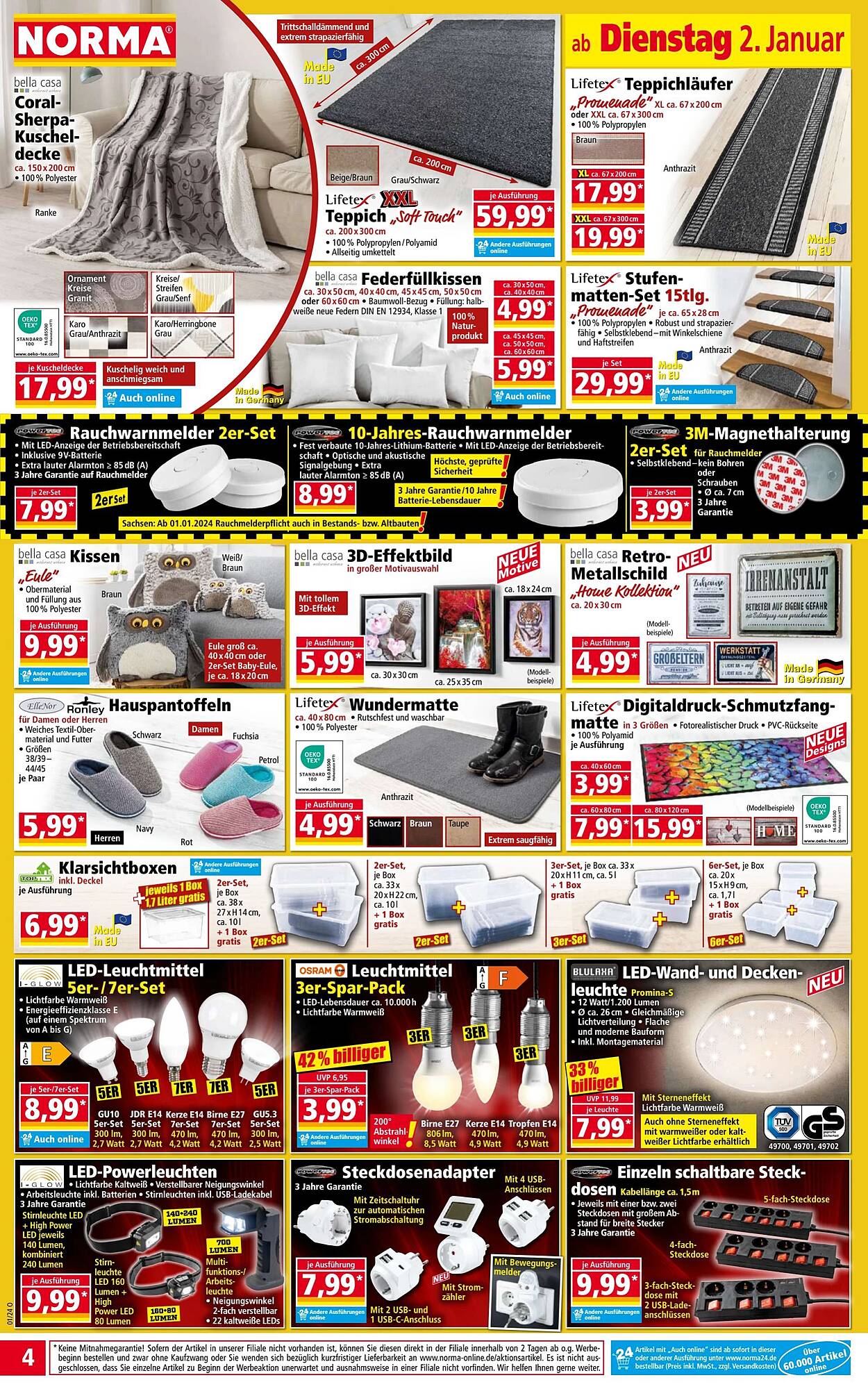 Norma Prospekt 1 – 6 Januar 2024 Seite 4