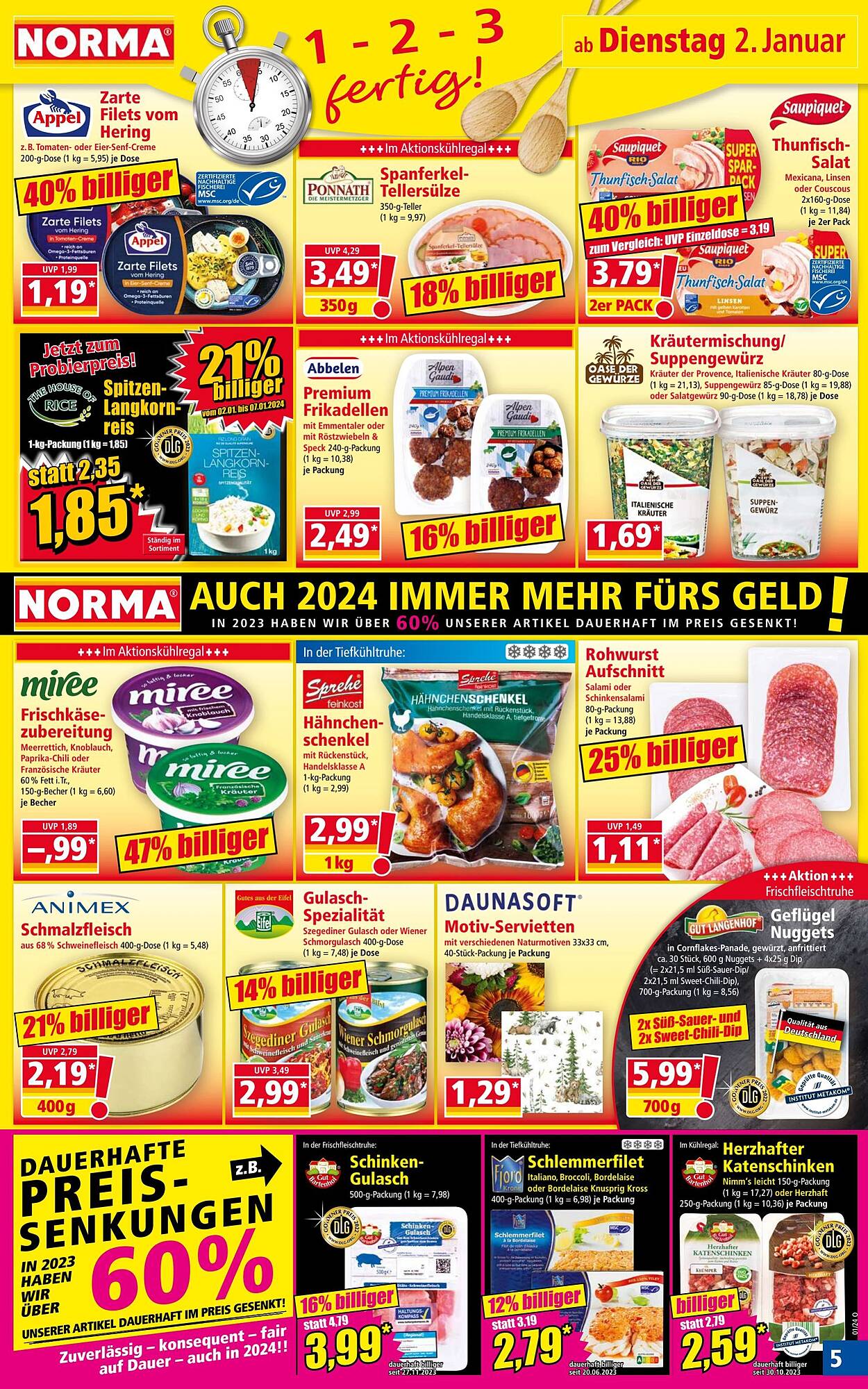 Norma Prospekt 1 – 6 Januar 2024 Seite 5