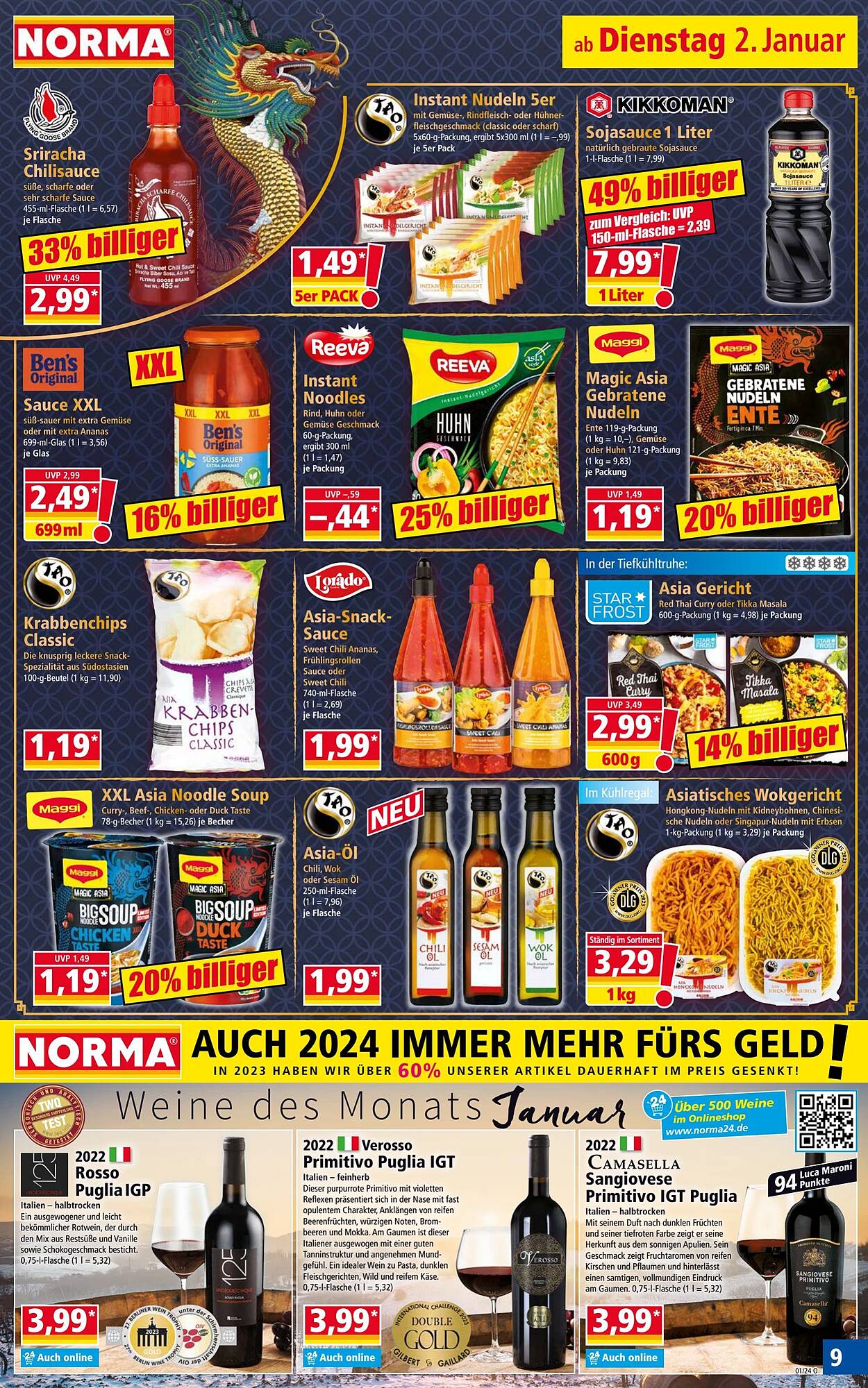 Norma Prospekt 1 – 6 Januar 2024 Seite 9