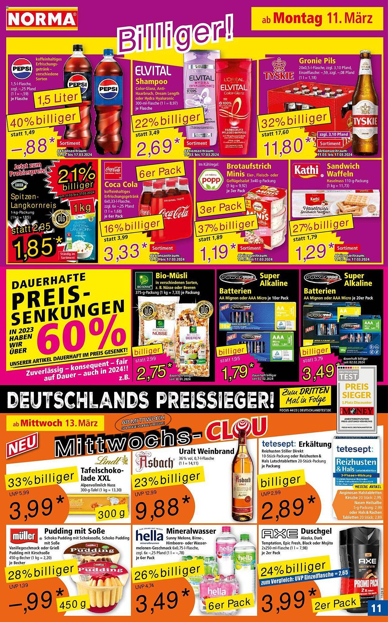 Norma Prospekt 11 – 16 Marsch 2024 Seite 11